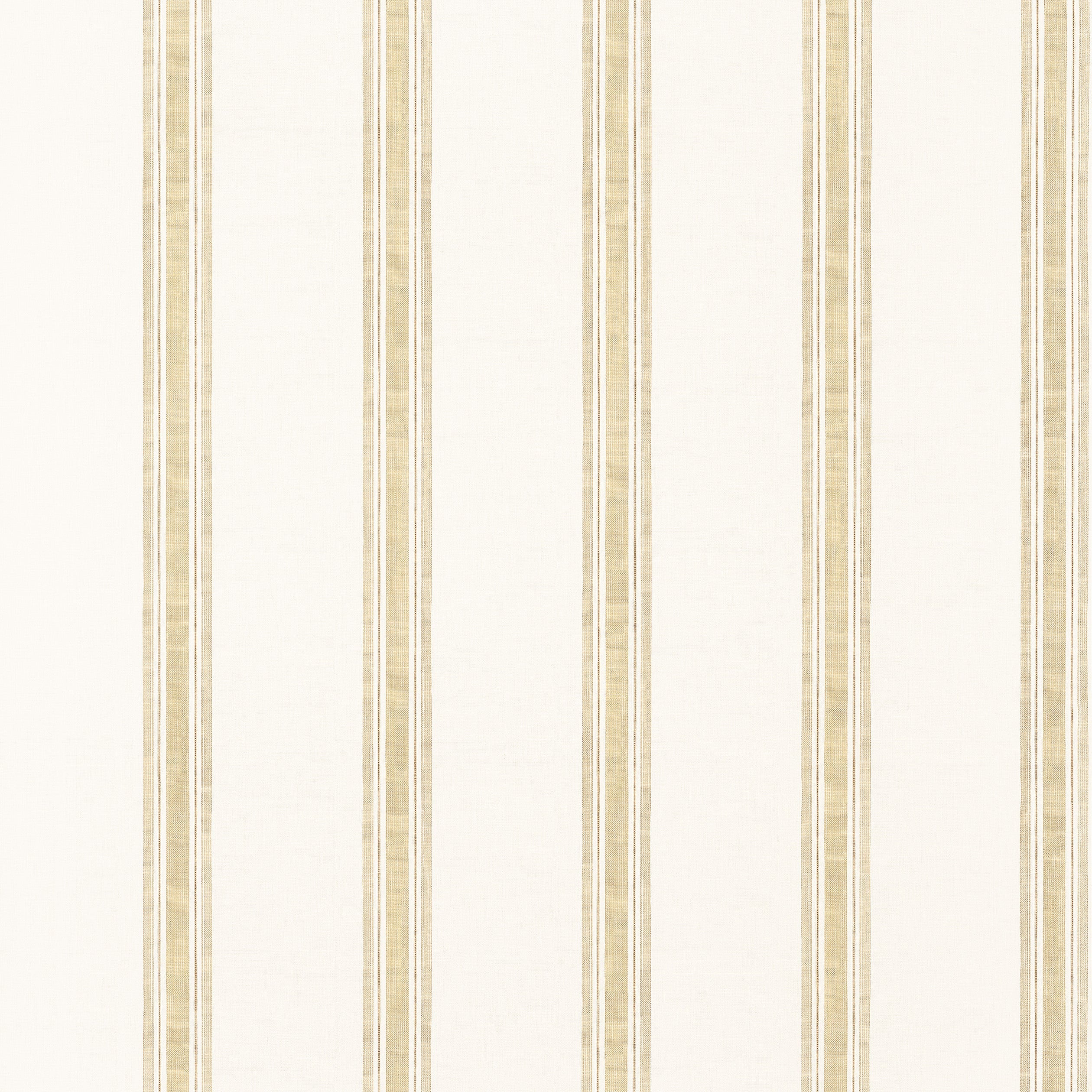 Beckley Stripe fabric in soft gold color - pattern number AT57818 - by Anna French in the Bristol collection