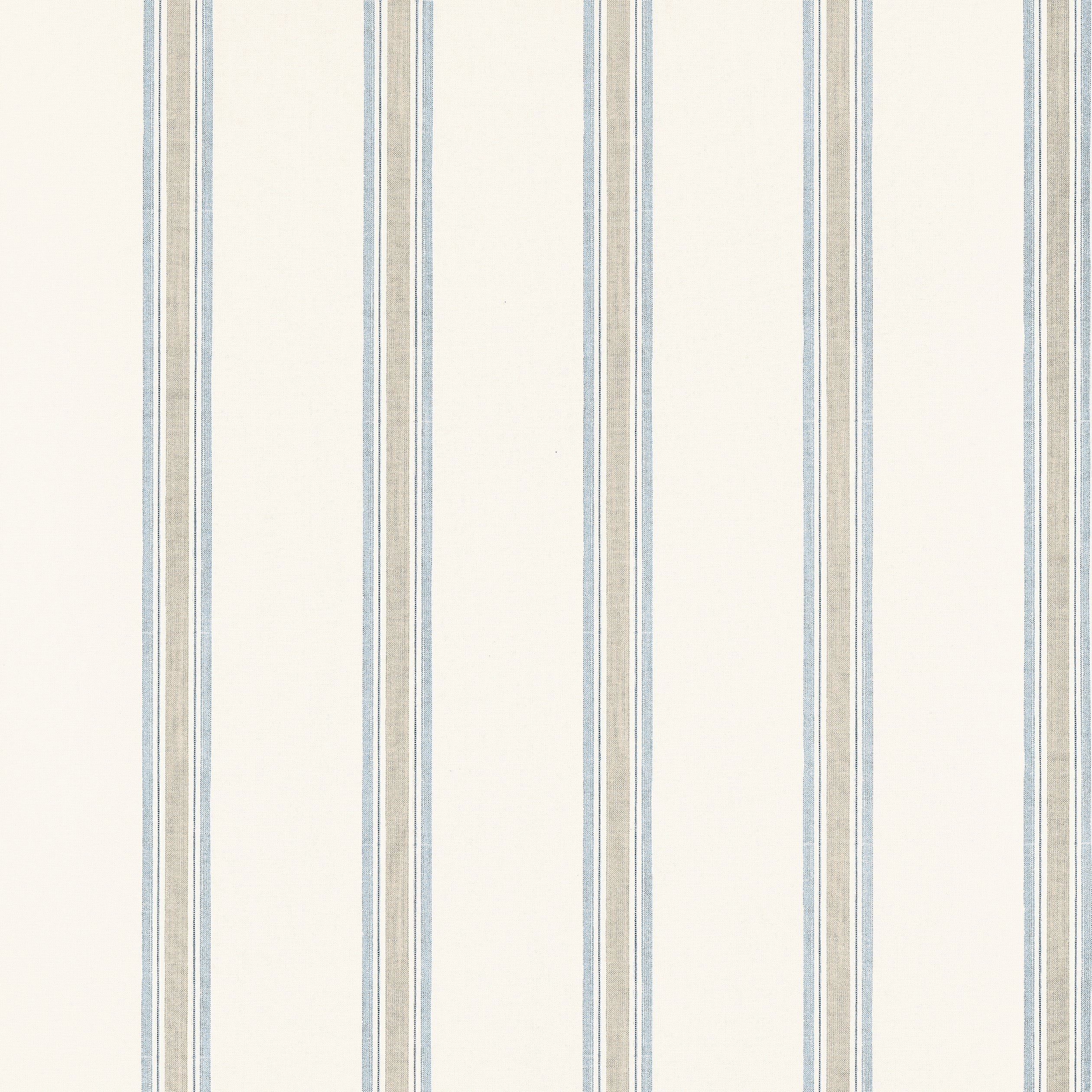 Beckley Stripe fabric in sky color - pattern number AT57823 - by Anna French in the Bristol collection