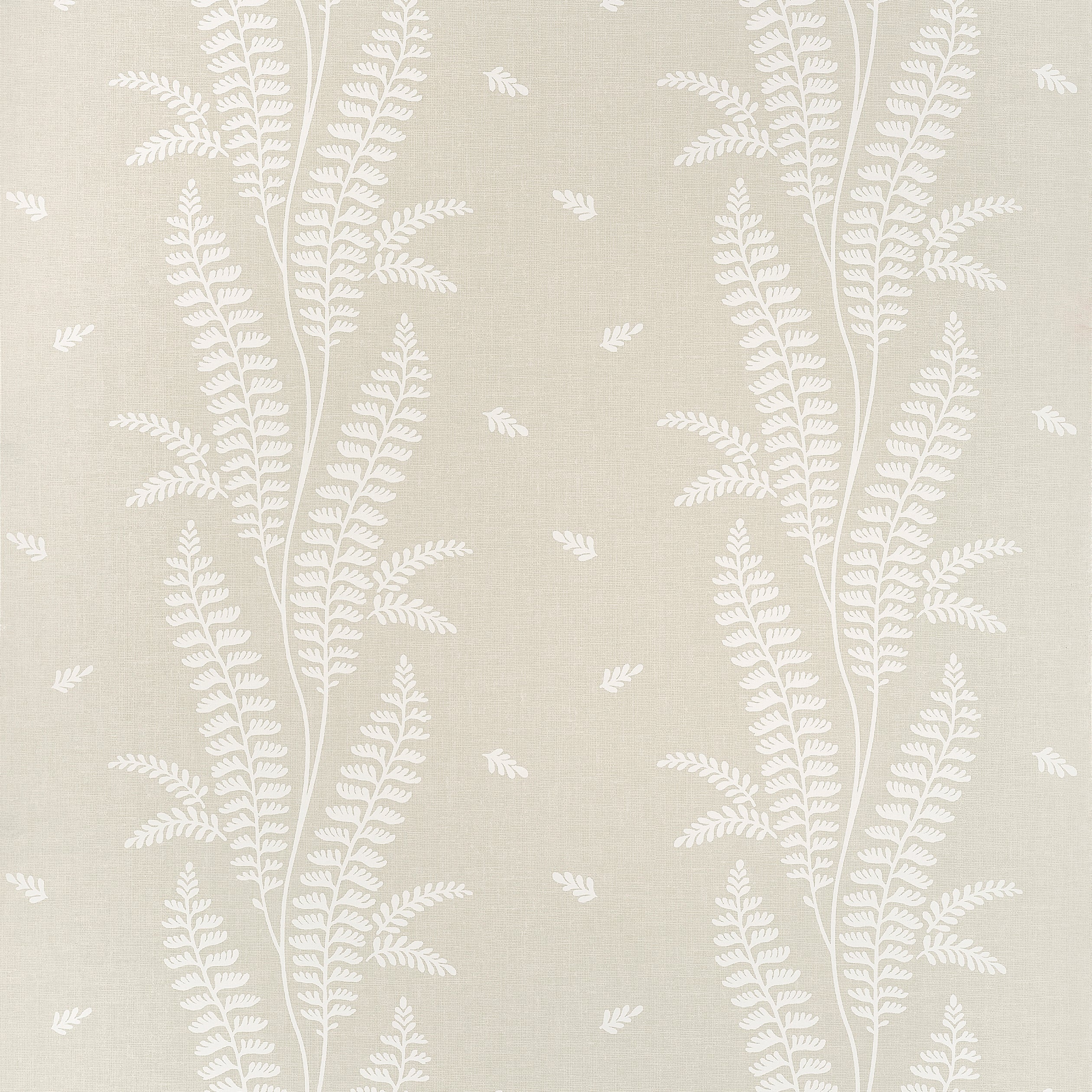 Ensbury Fern fabric in beige color - pattern number AT57824 - by Anna French in the Bristol collection
