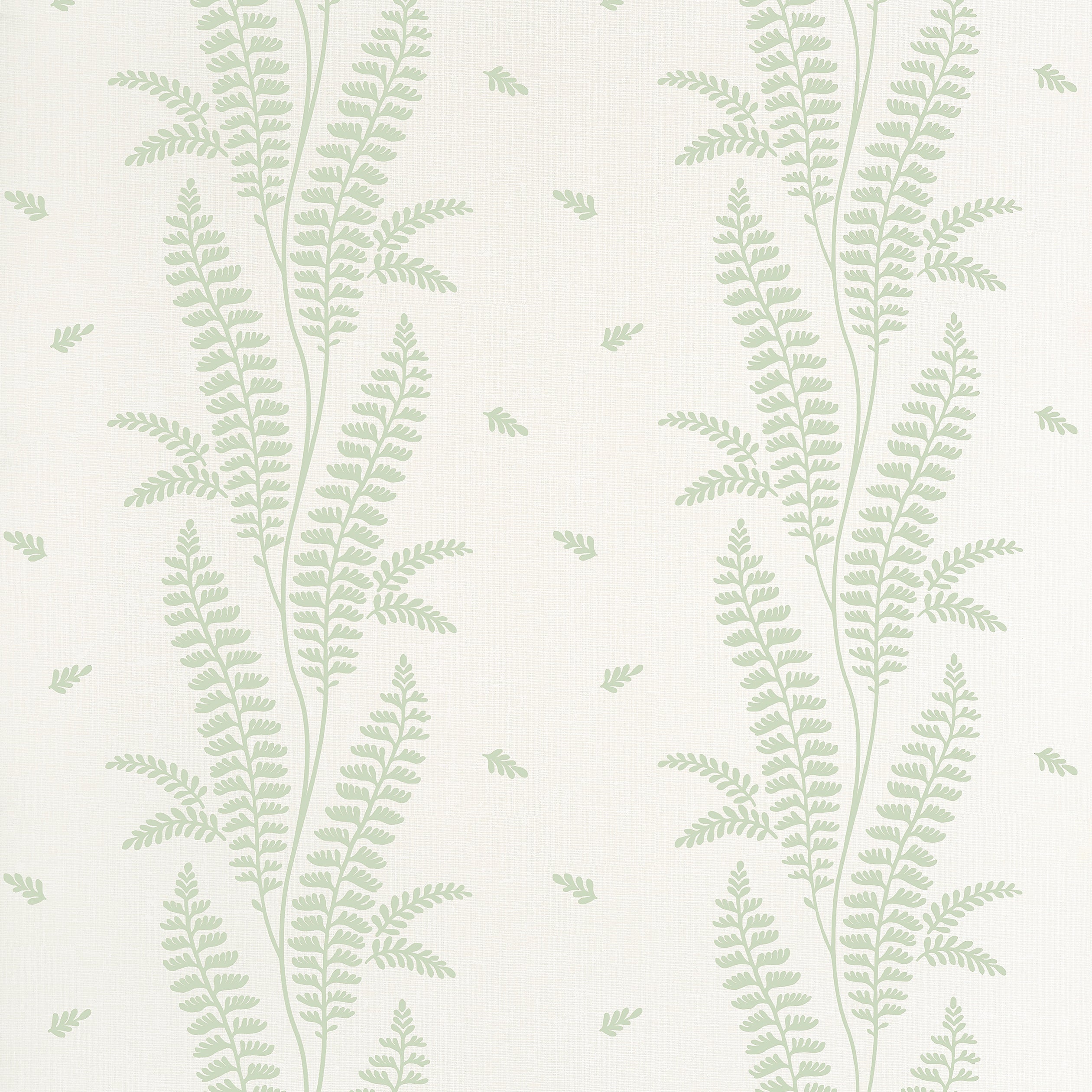 Ensbury Fern fabric in green color - pattern number AT57826 - by Anna French in the Bristol collection