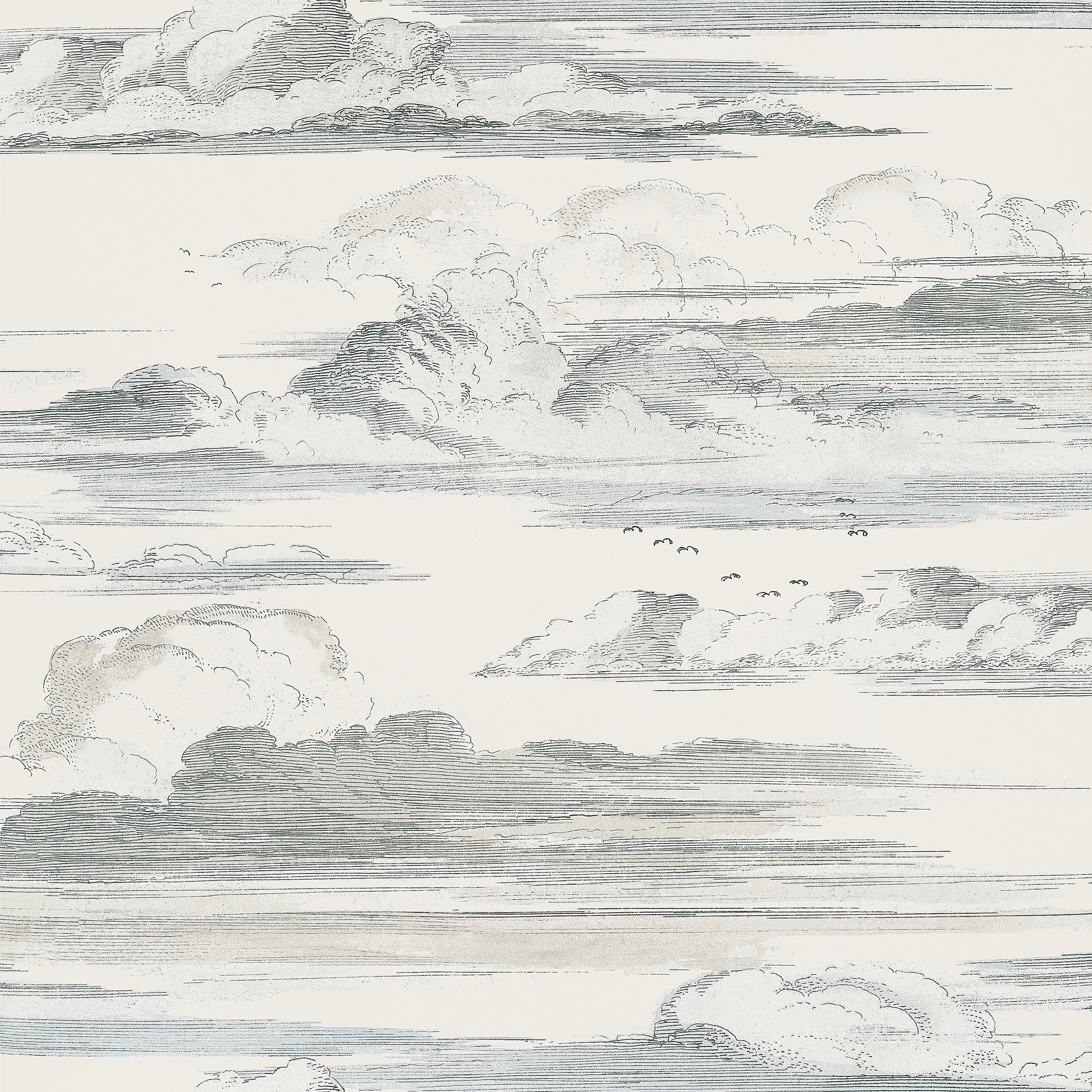 Cielo wallpaper in slate color - pattern number AT57873 - by Anna French in the Bristol collection