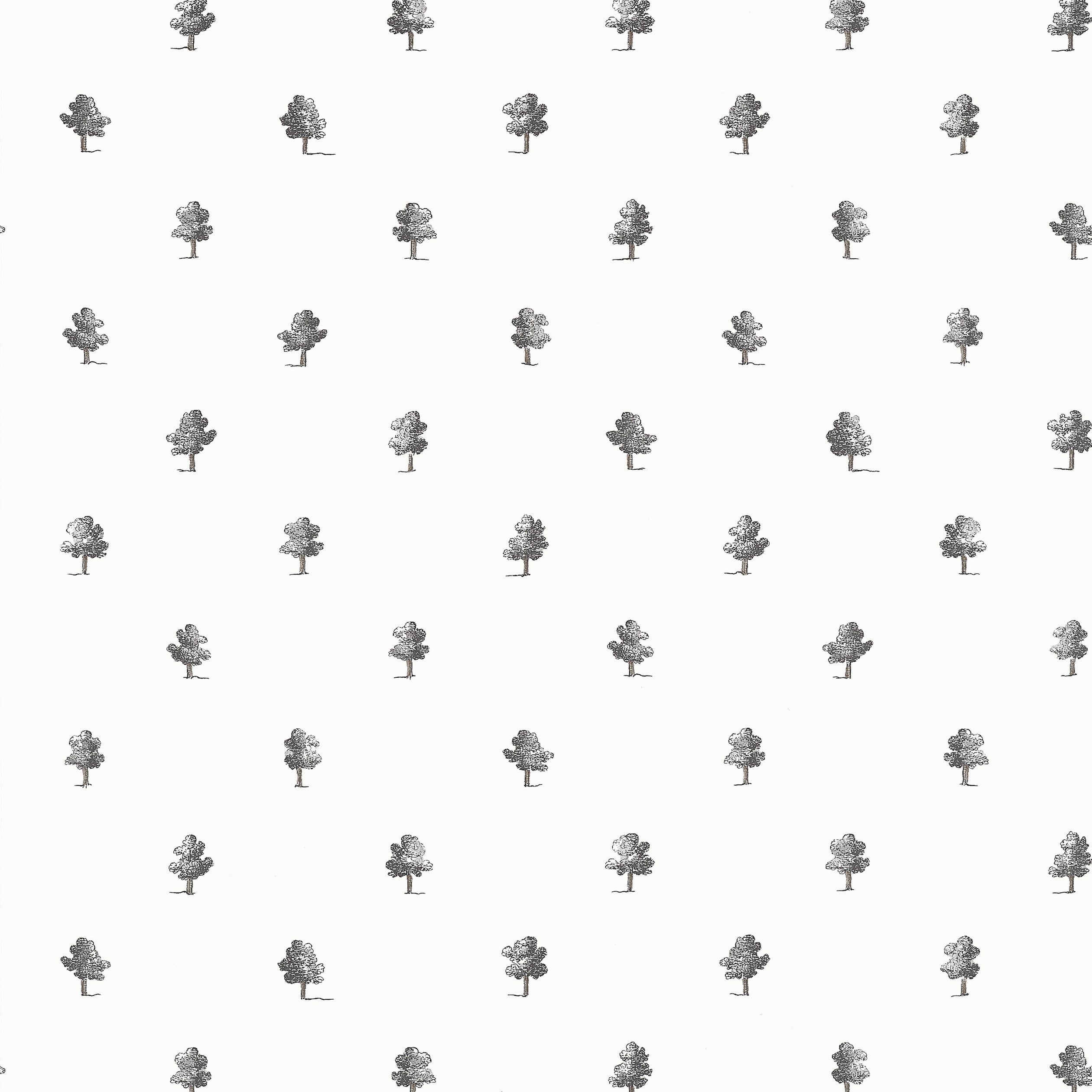 Ashton wallpaper in black and white color - pattern number AT57876 - by Anna French in the Bristol collection