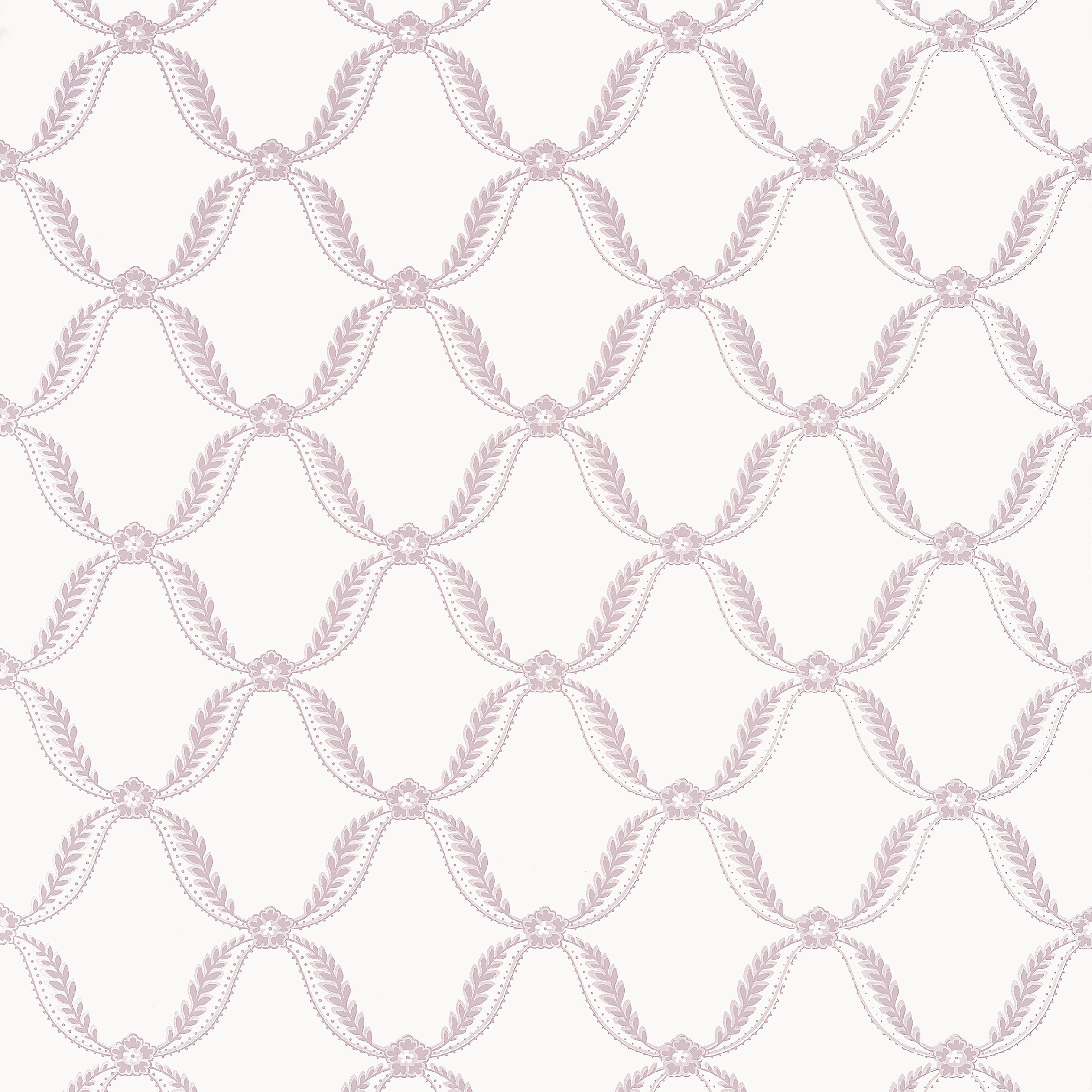 Tate Trellis wallpaper in lavender color - pattern number AT57880 - by Anna French in the Bristol collection