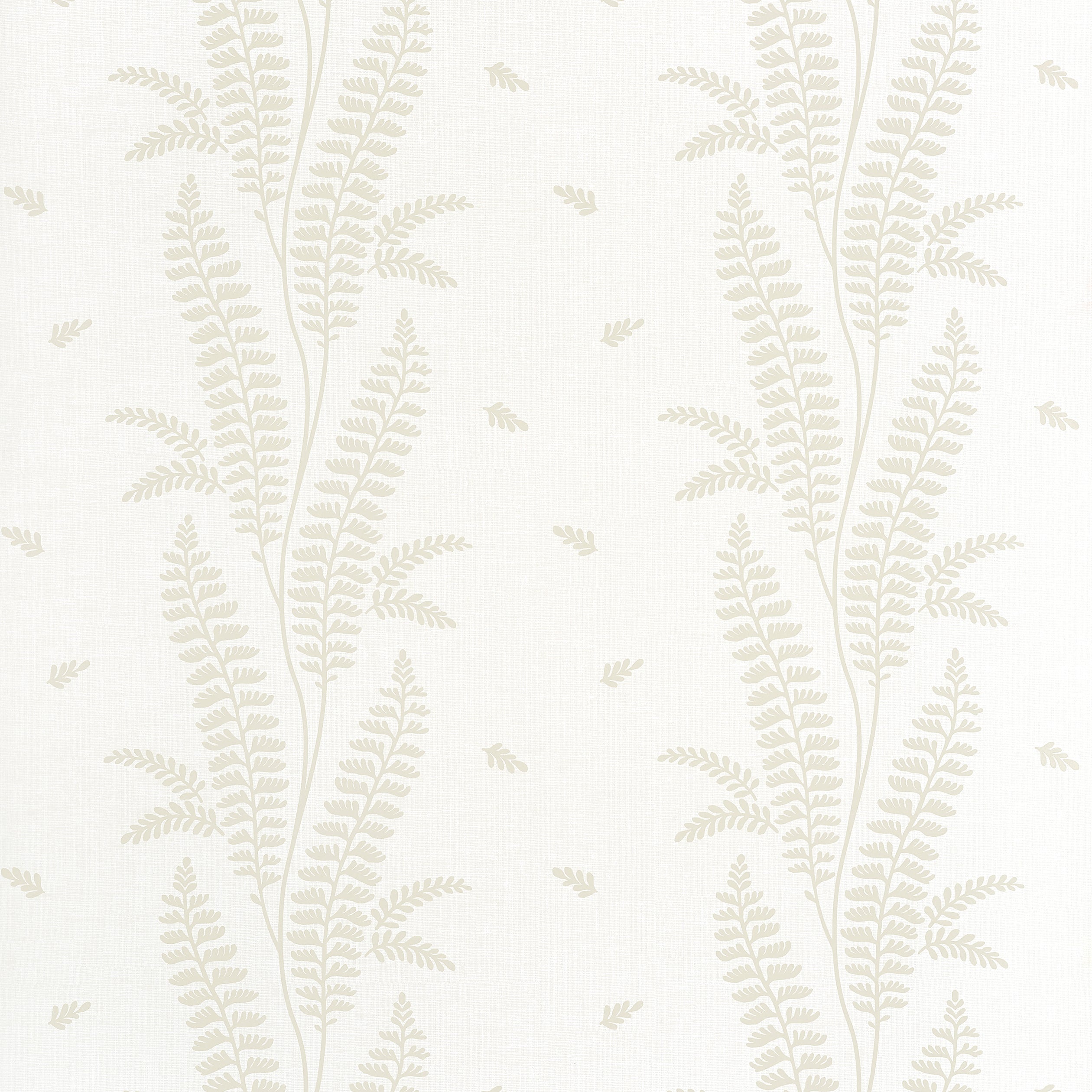 Ensbury Fern fabric in cream color - pattern number AT57886 - by Anna French in the Bristol collection