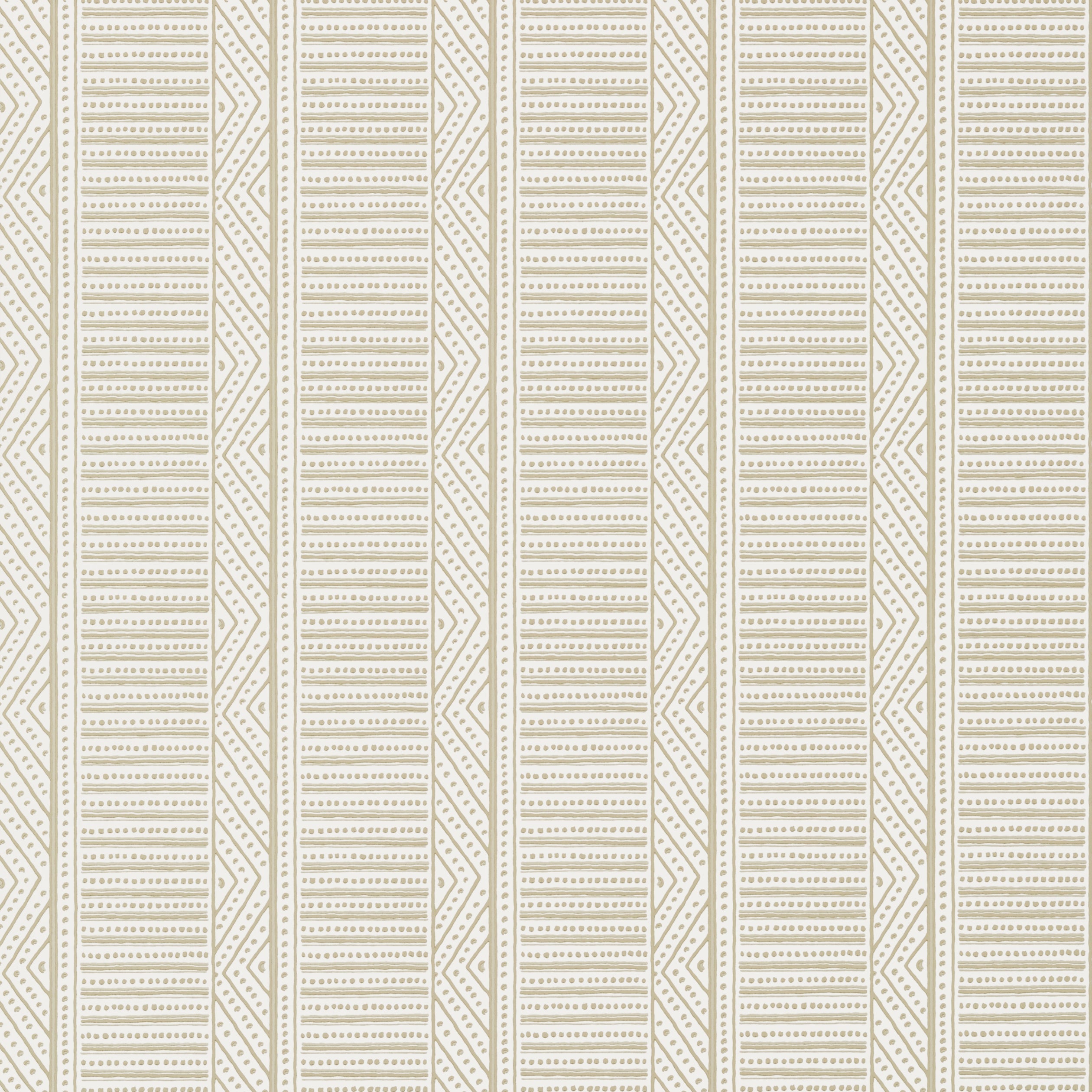 Montecito Stripe fabric in beige color - pattern number AT78719 - by Anna French in the Palampore collection