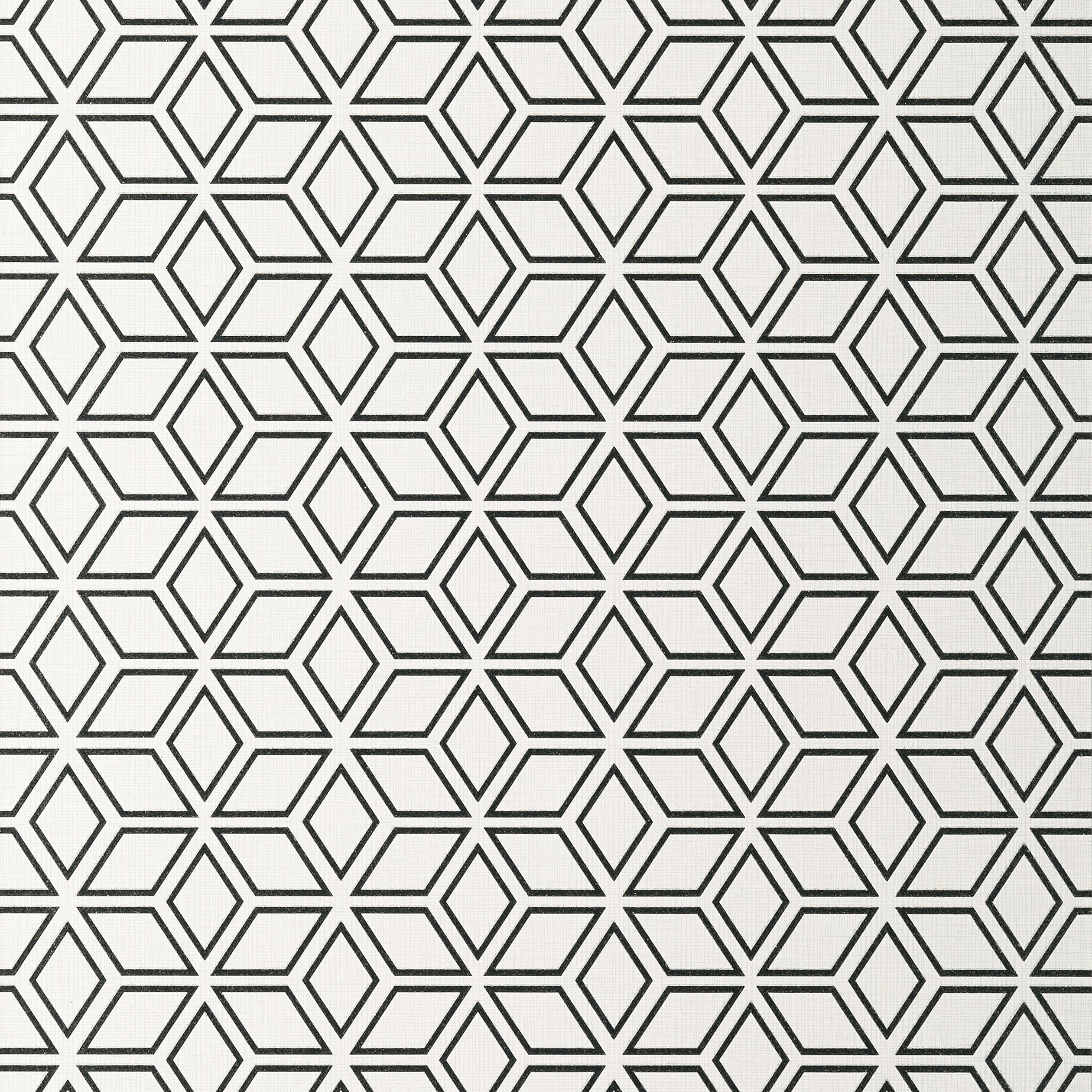 Legrelle Bead wallpaper in black and white color - pattern number AT79173 - by Anna French in the Small Scale collection