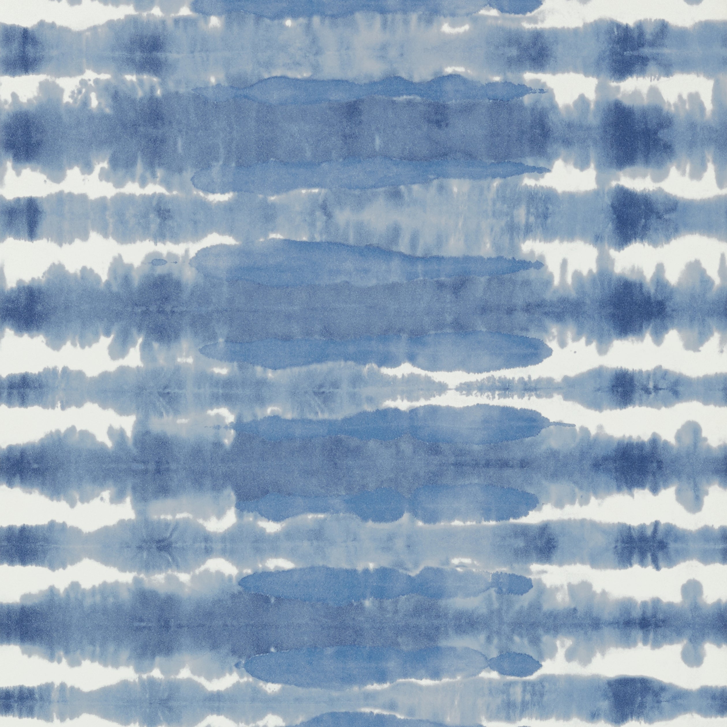 Margate fabric in blue on white color - pattern number AT7942 - by Anna French in the Watermark collection