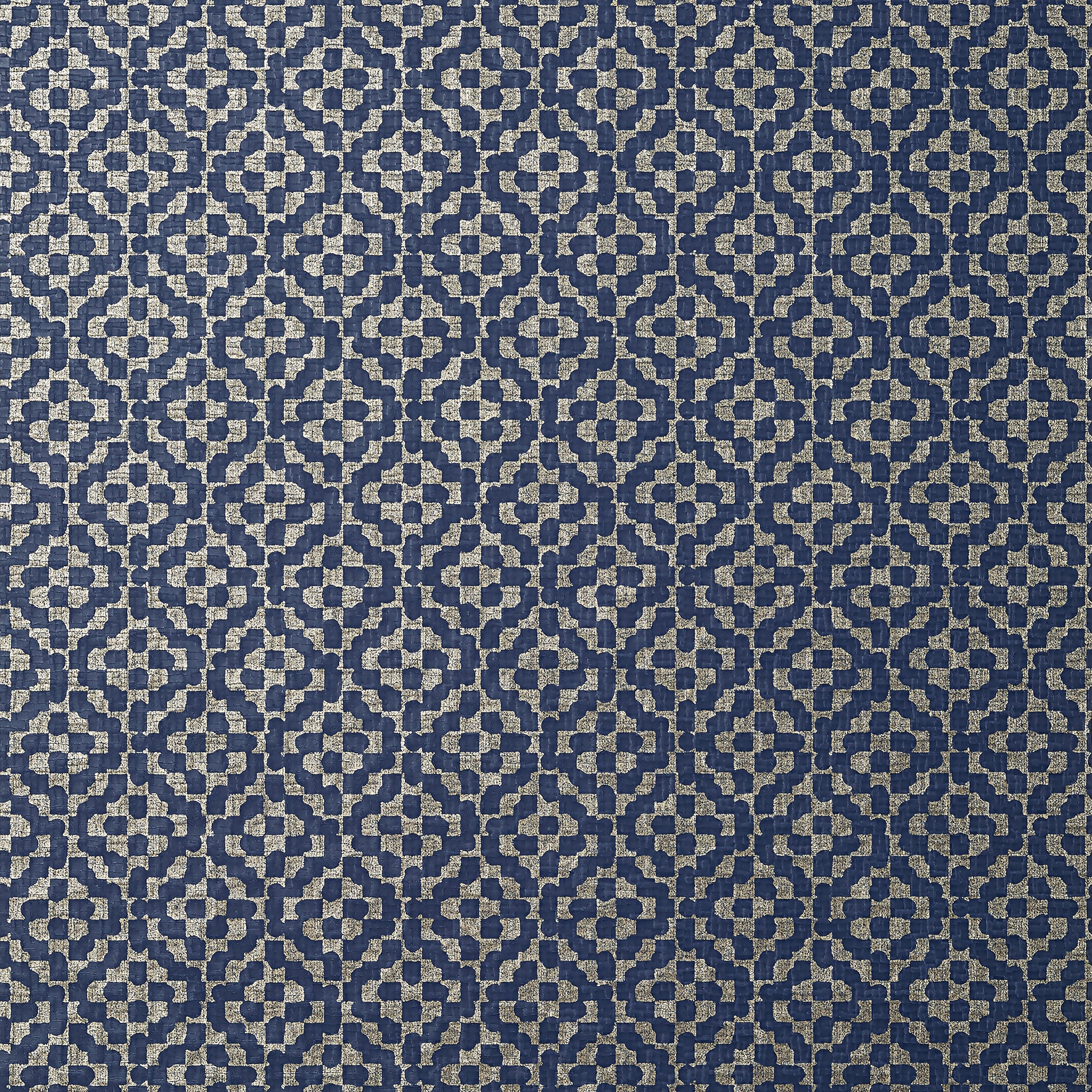 Riva fabric in navy color - pattern number AT9608 - by Anna French in the Savoy collection