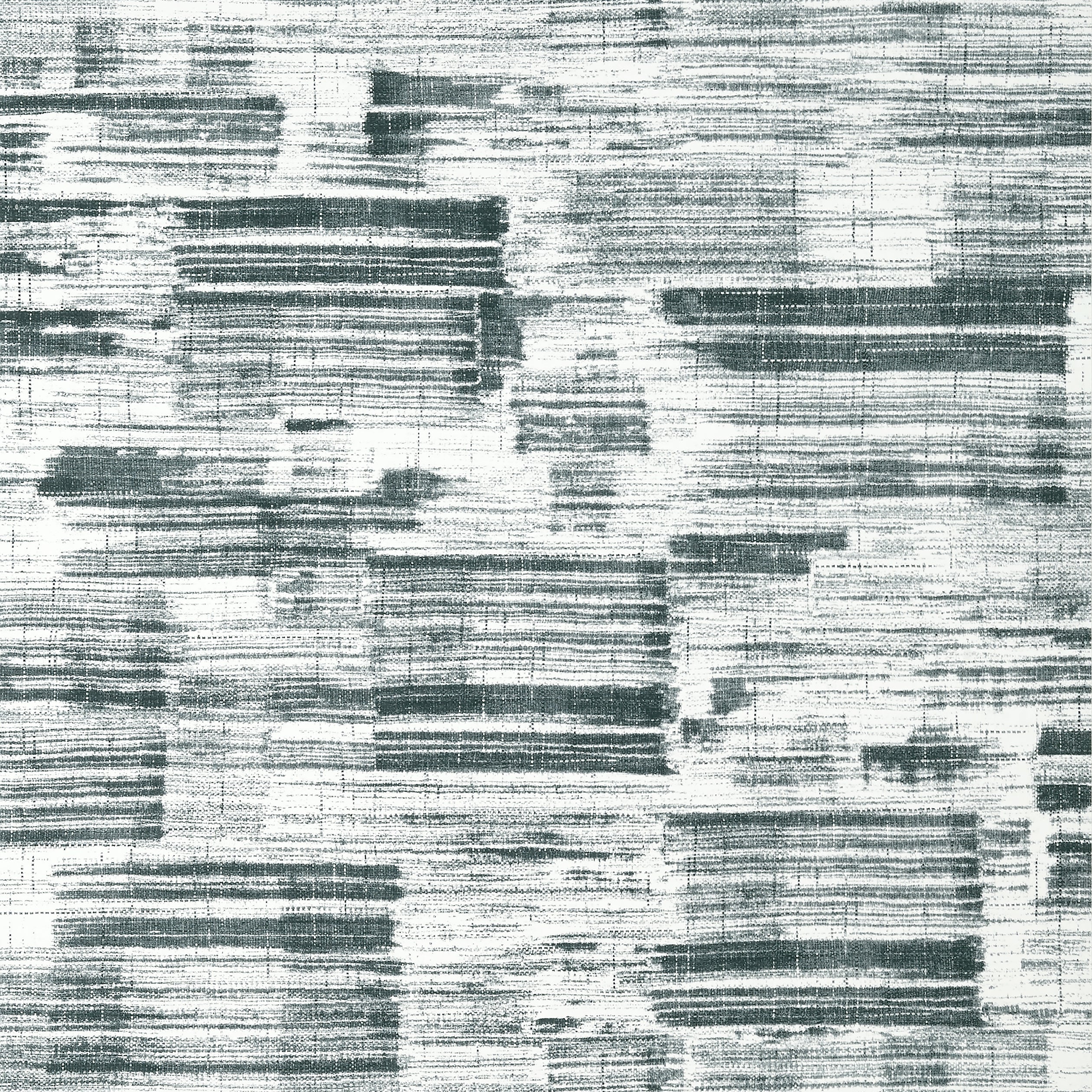 Shadows fabric in black color - pattern number AT9835 - by Anna French in the Nara collection