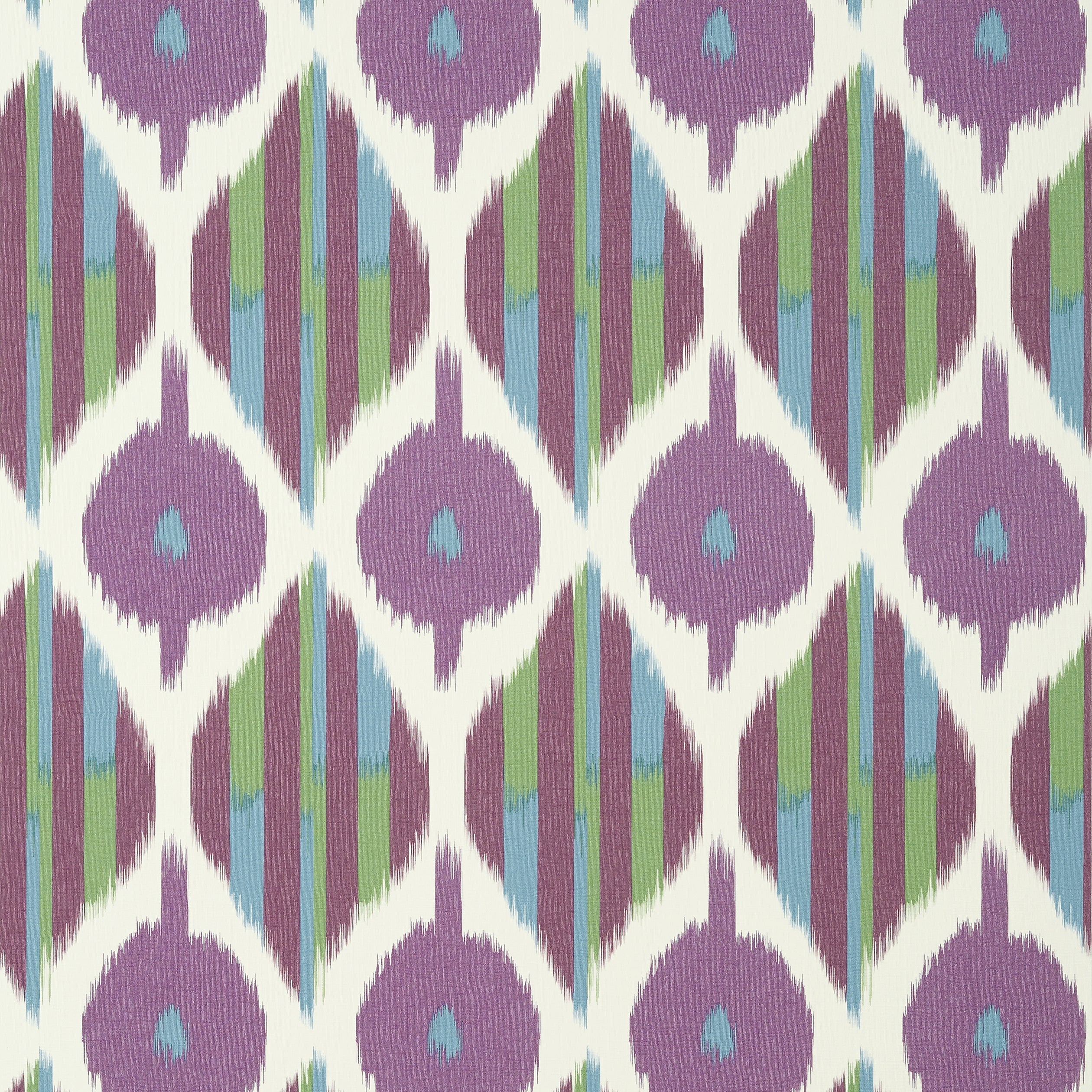 Kimono fabric in eggplant color - pattern number AT9852 - by Anna French in the Nara collection