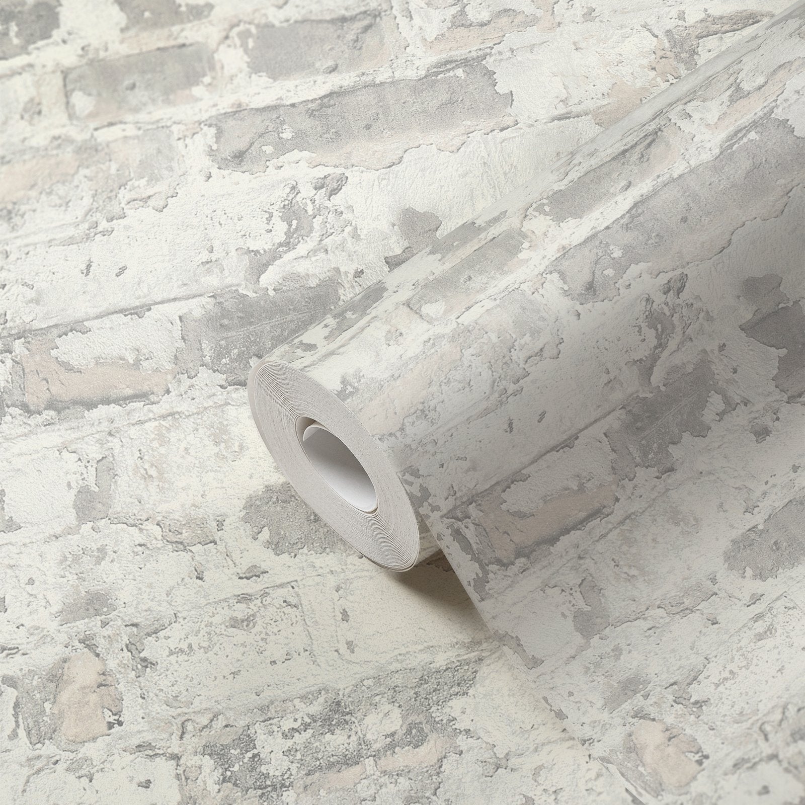 Industrial Chic Motif wallpaper in silver grey color - pattern number BB51119 - by Galerie in the The Bricks And More collection