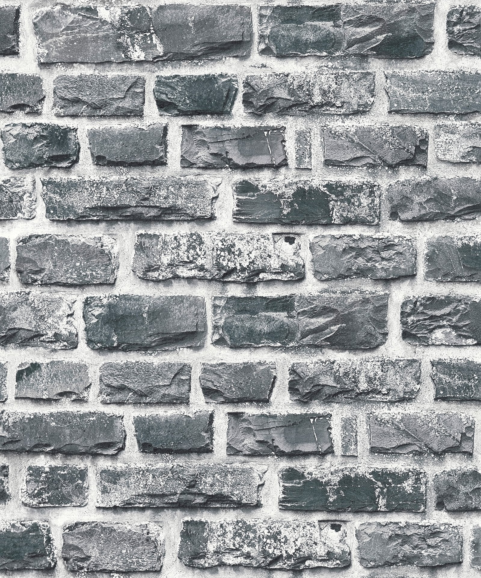 Stone Symphony Motif wallpaper in silver grey color - pattern number BB51123 - by Galerie in the The Bricks And More collection
