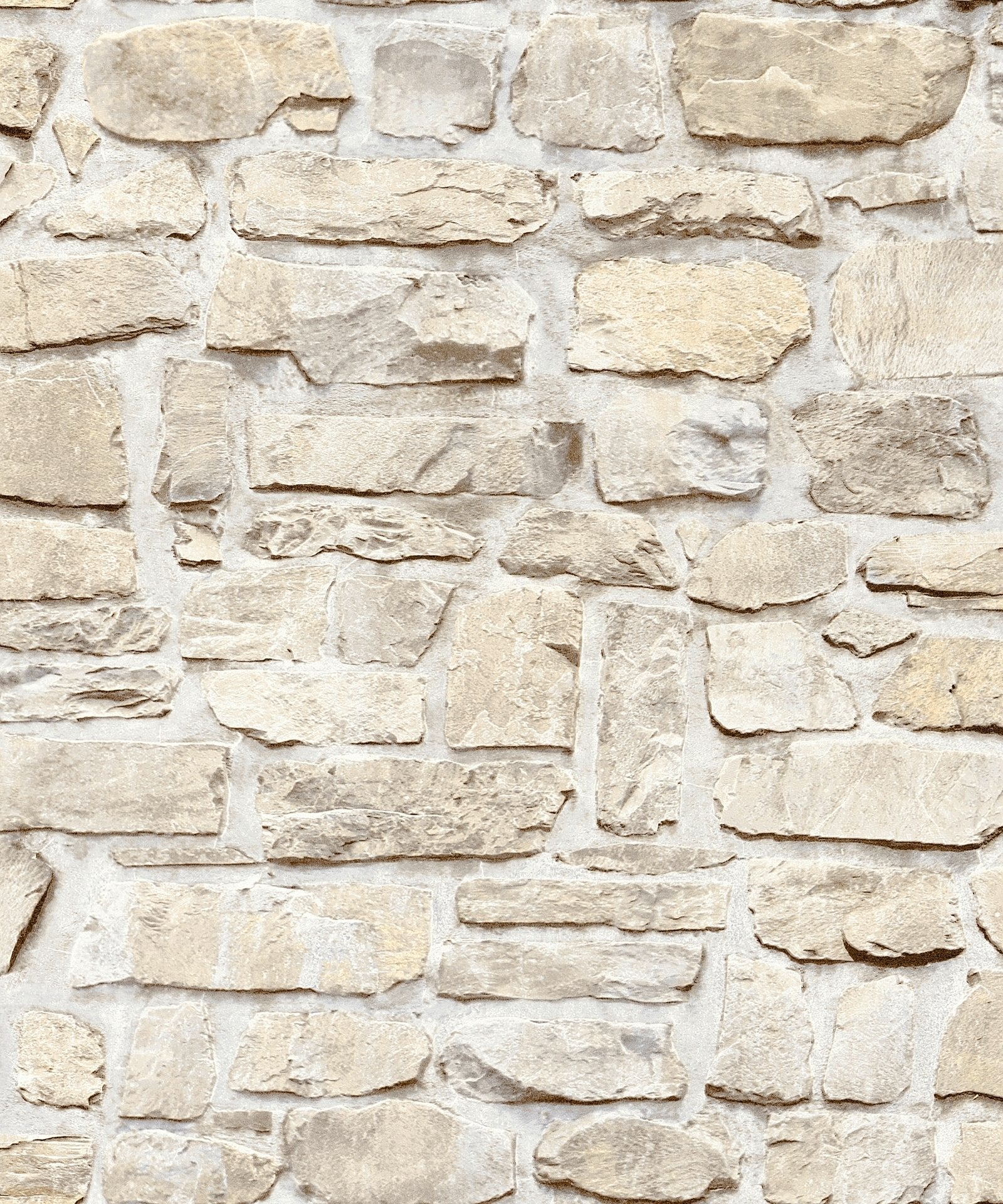 Stone Symphony Motif wallpaper in beige color - pattern number BB51131 - by Galerie in the The Bricks And More collection