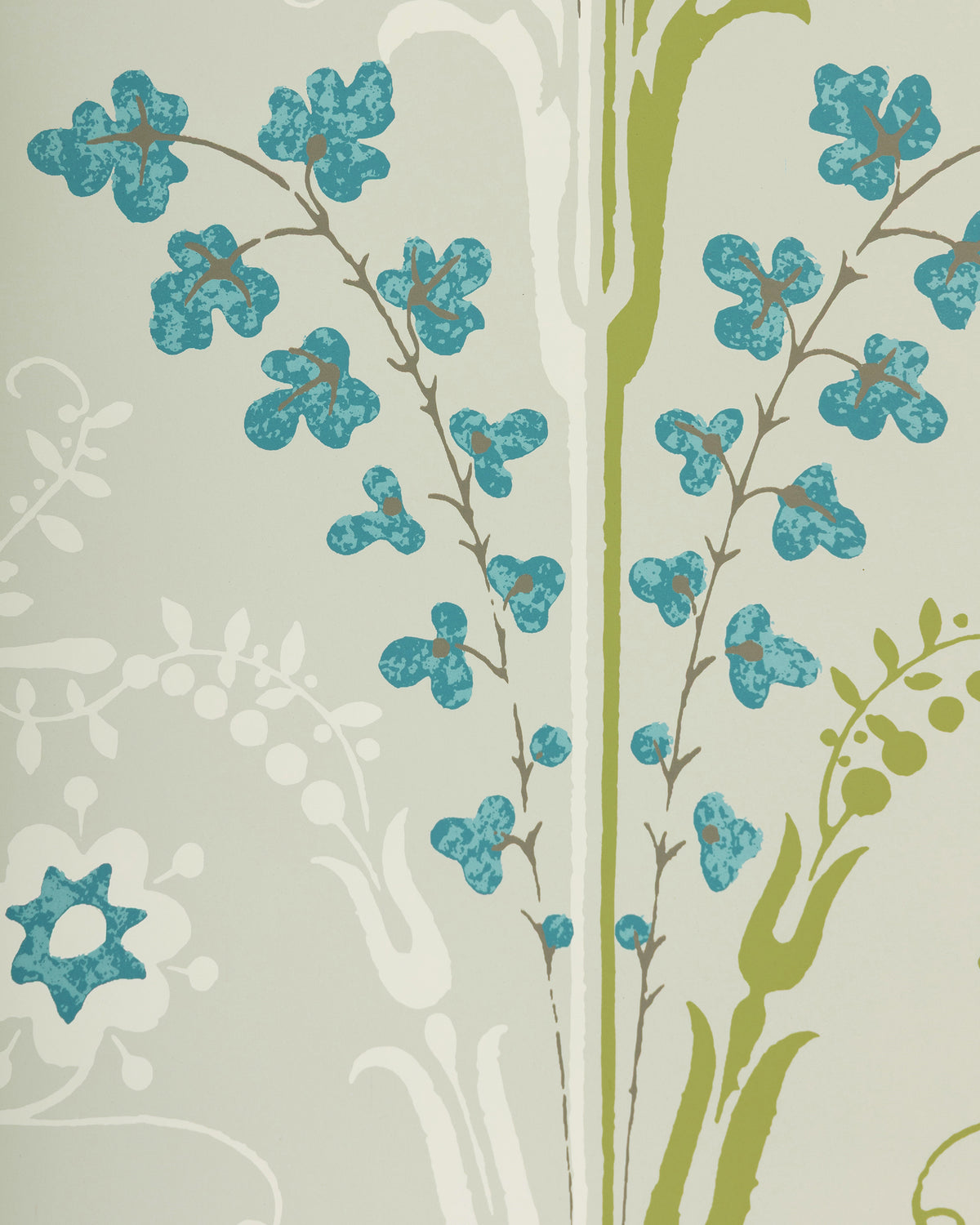 Gallier Diamond Wallpaper in Mist color - pattern number BR-69004.1523.0 - by Brunschwig and Fils in the Volume 61 collection