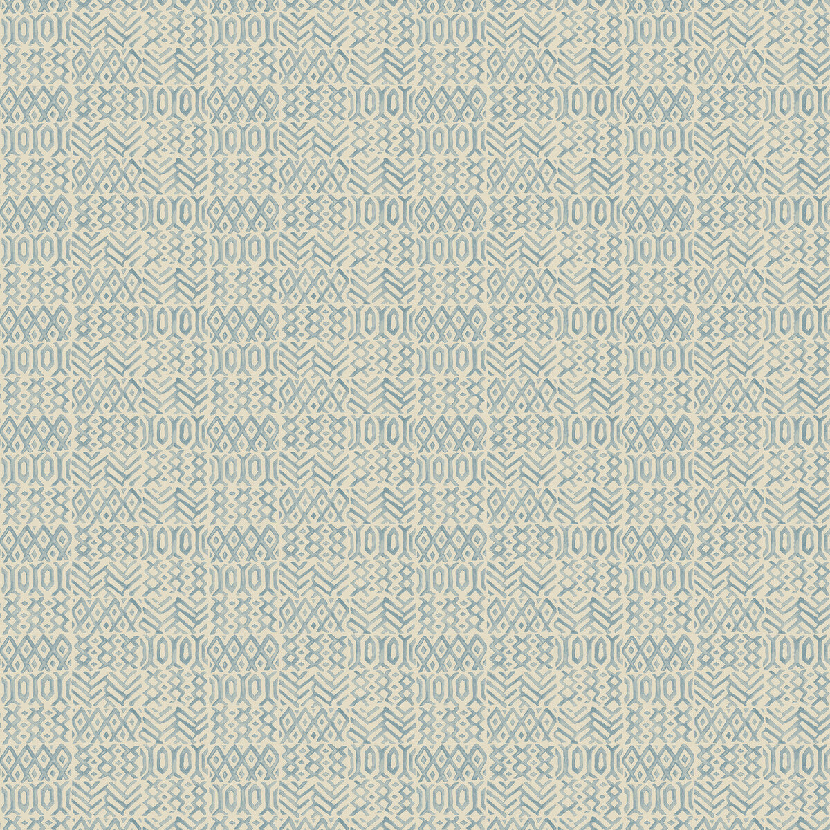 Chimneys wallpaper in old blue color - pattern number BW45144.2.0 - by G P & J Baker in the Historic Royal Palaces Royal Court Wallpaper collection