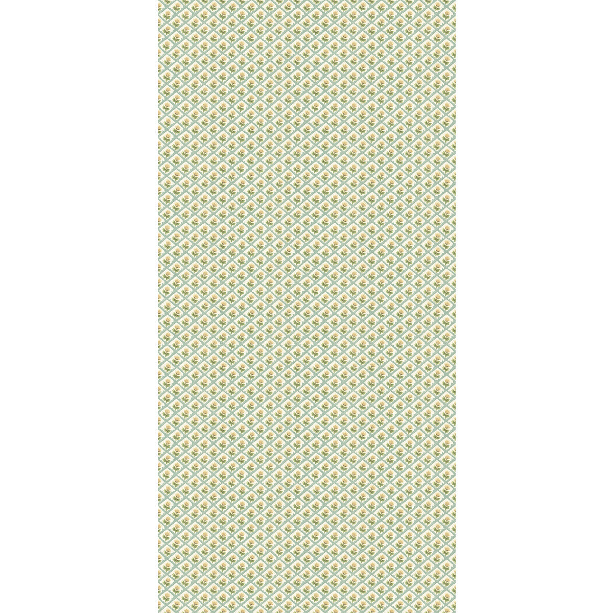 Penny Wallpaper in aqua color - pattern number BW45156.2.0 - by G P & J Baker in the House Small Prints II collection