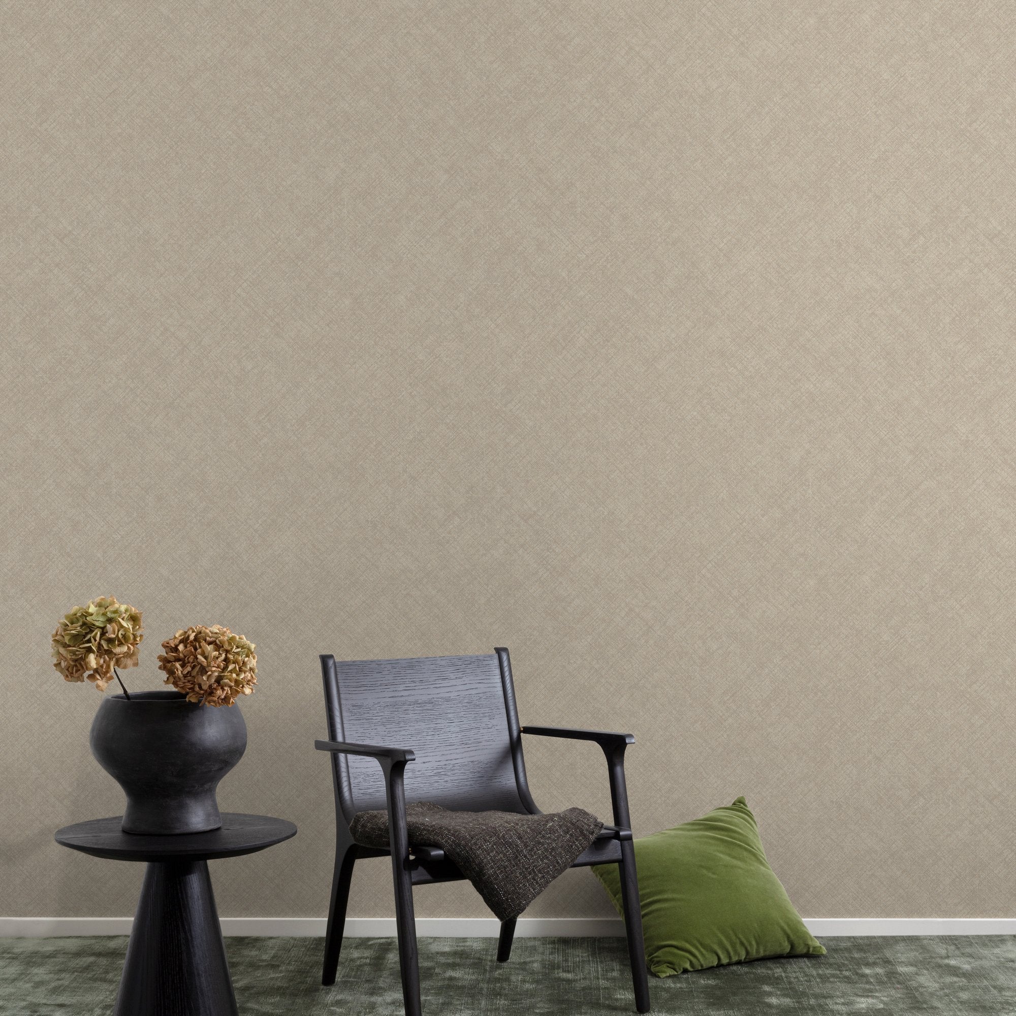 Graphic Concrete Wallpaper in brown color - pattern number CO1104 - by Grandeco in the Concept collection