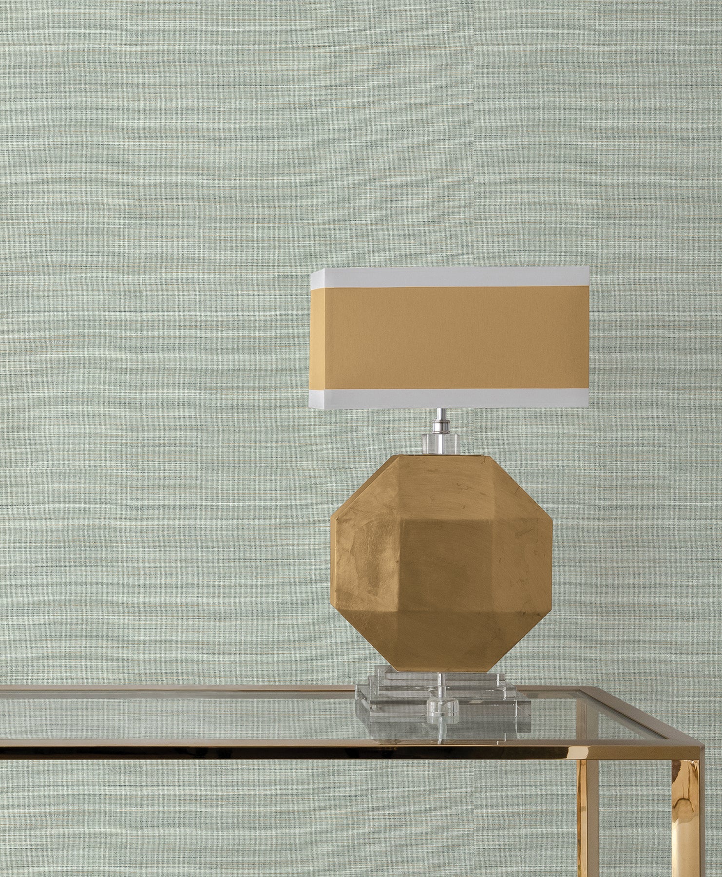 Drift Weave Wallpaper in Aqua color - pattern number COD0632 - by Candice Olson in the Luminous collection