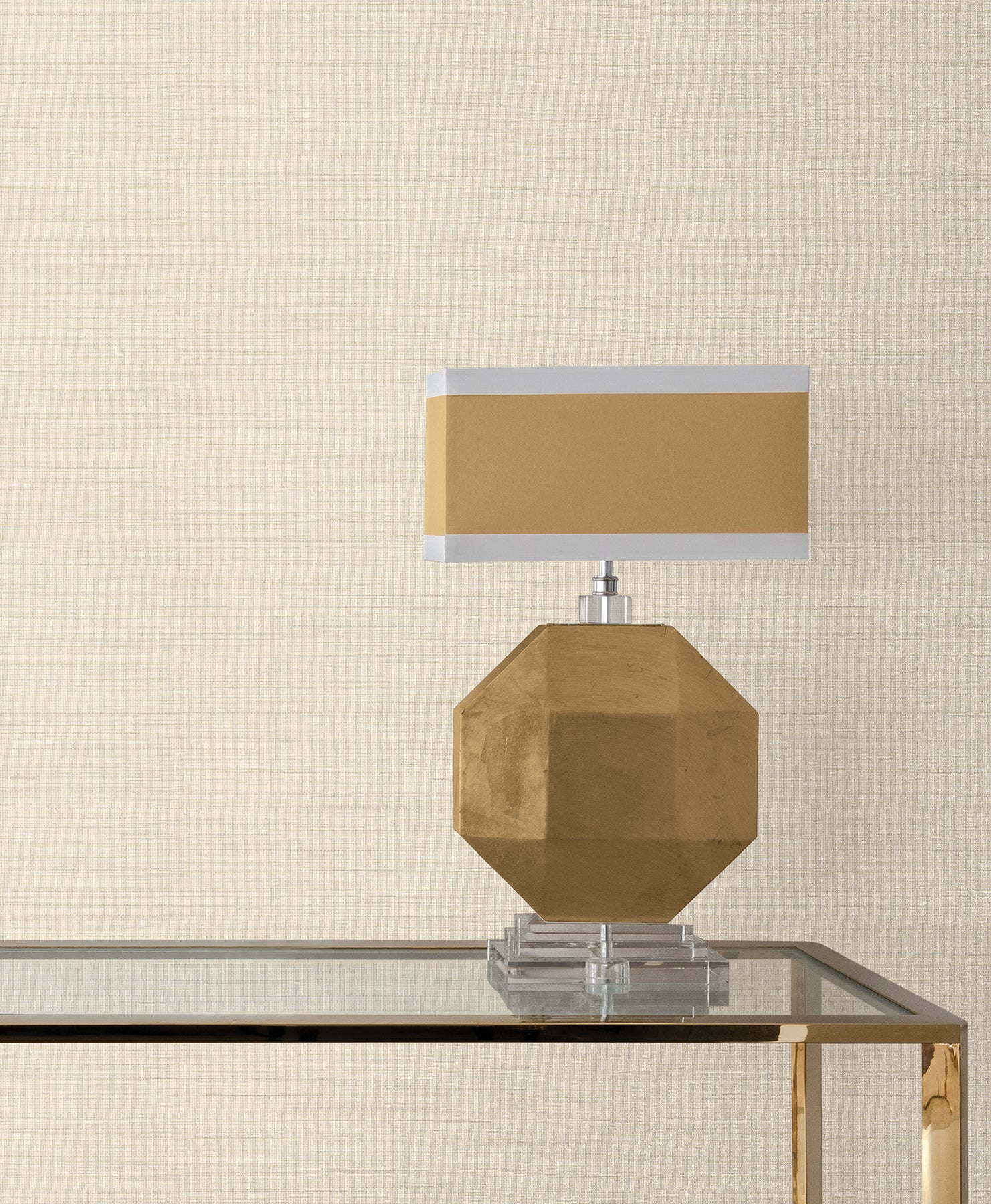 Drift Weave Wallpaper in Beige color - pattern number COD0633 - by Candice Olson in the Luminous collection