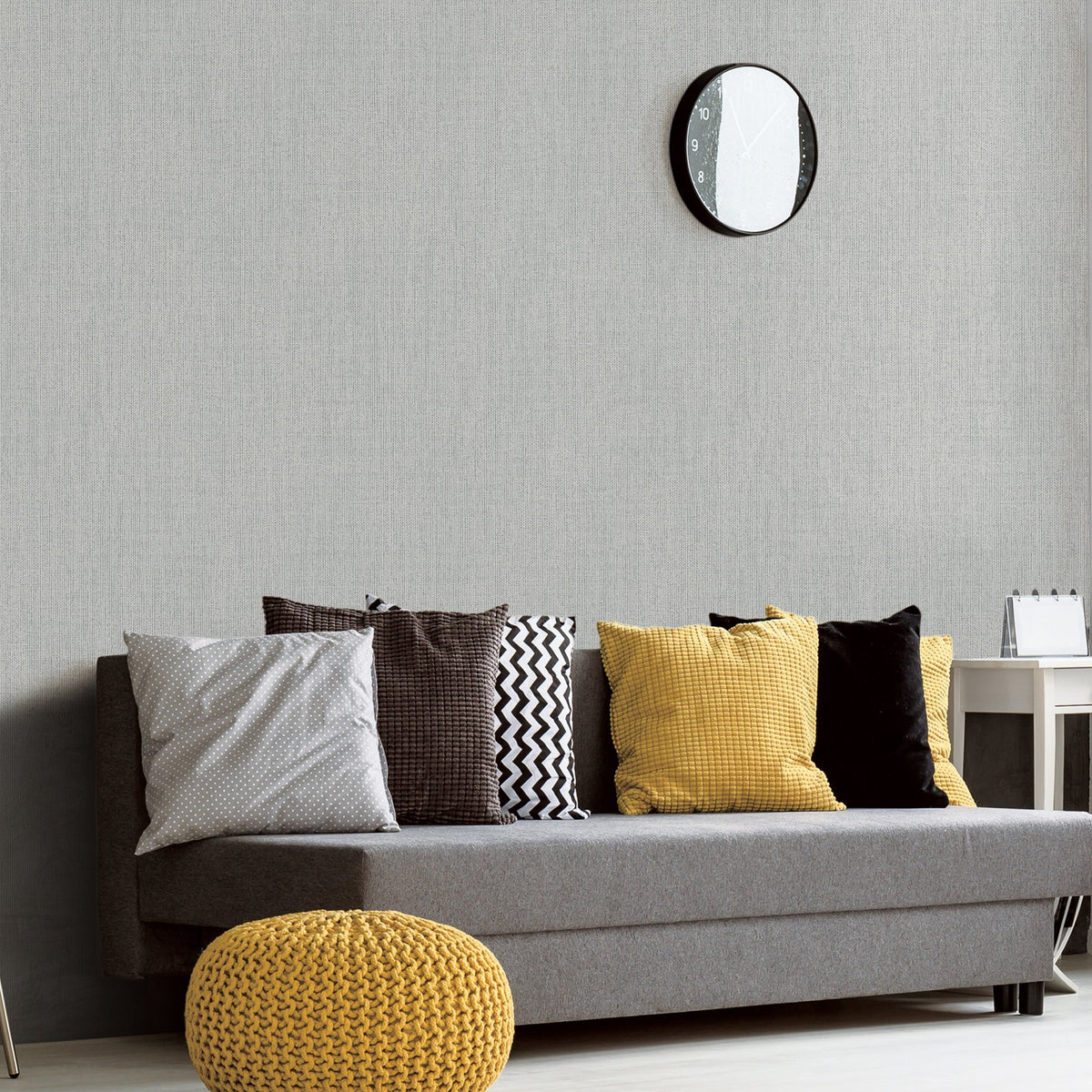 Climbing Texture Wallpaper in Grey color - pattern number DC30121 - by Galerie in the Designer Colors collection