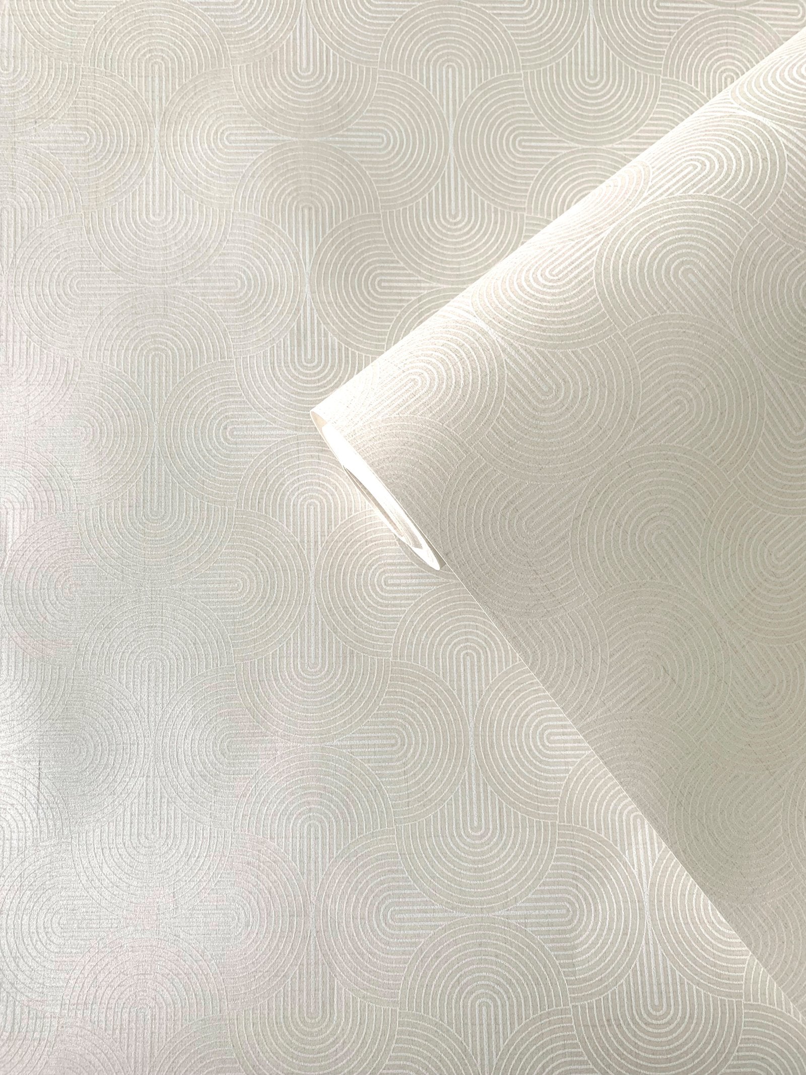 Zen wallpaper in cream color - pattern number DT-FA3001 - by Galerie in the Boutique collection