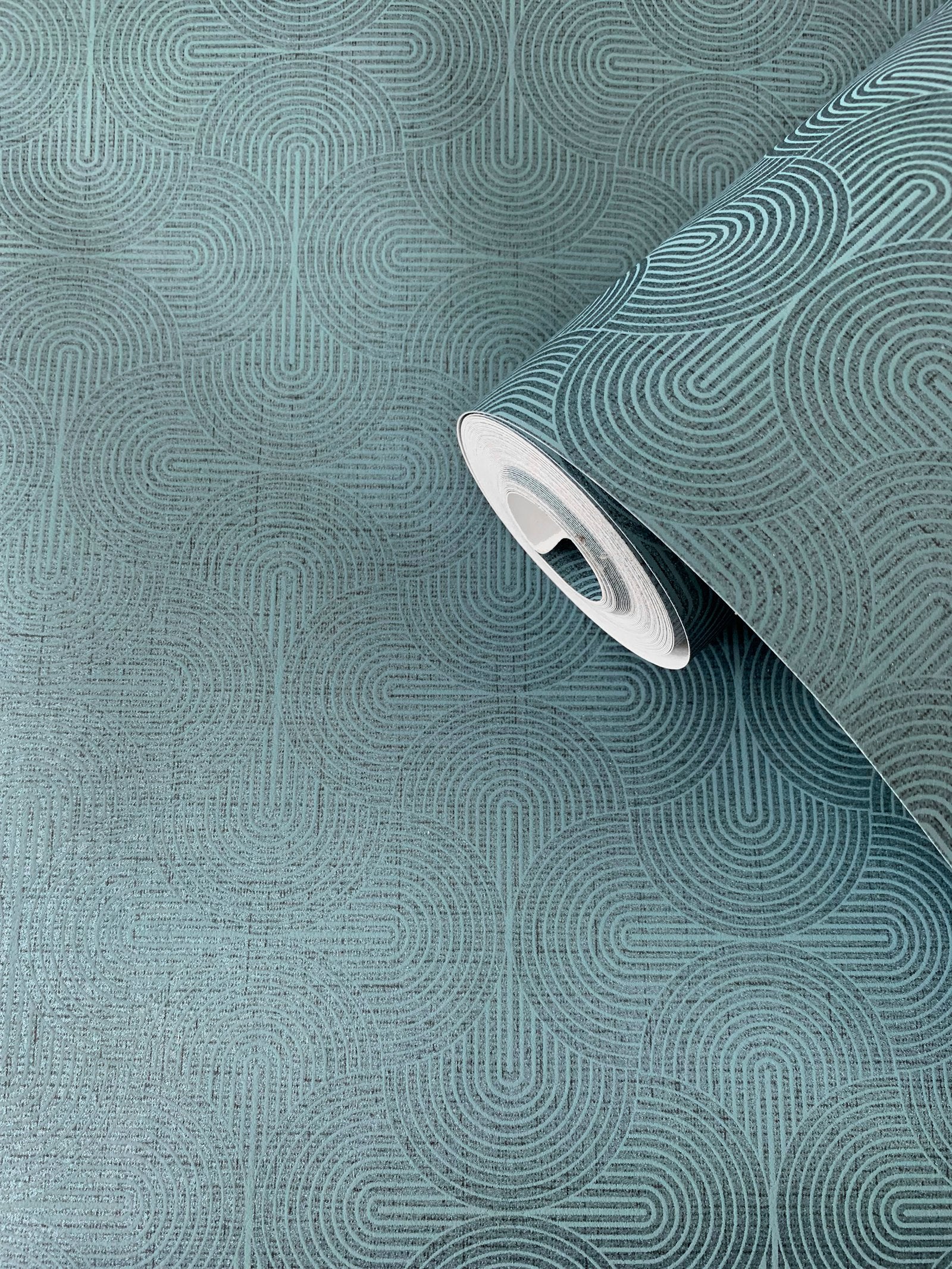Zen wallpaper in green color - pattern number DT-FA3004 - by Galerie in the Boutique collection