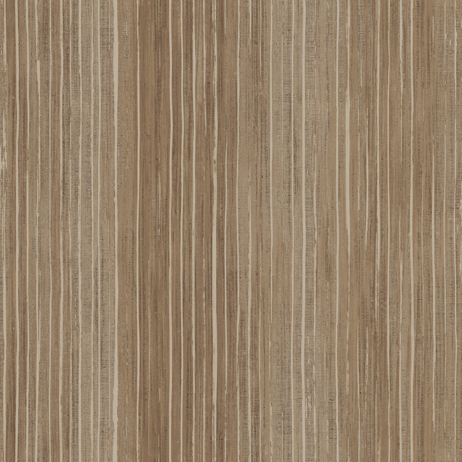 Vertical Stripe wallpaper in bronze brown color - pattern number DWP0352-06 - by Galerie in the Elegance collection