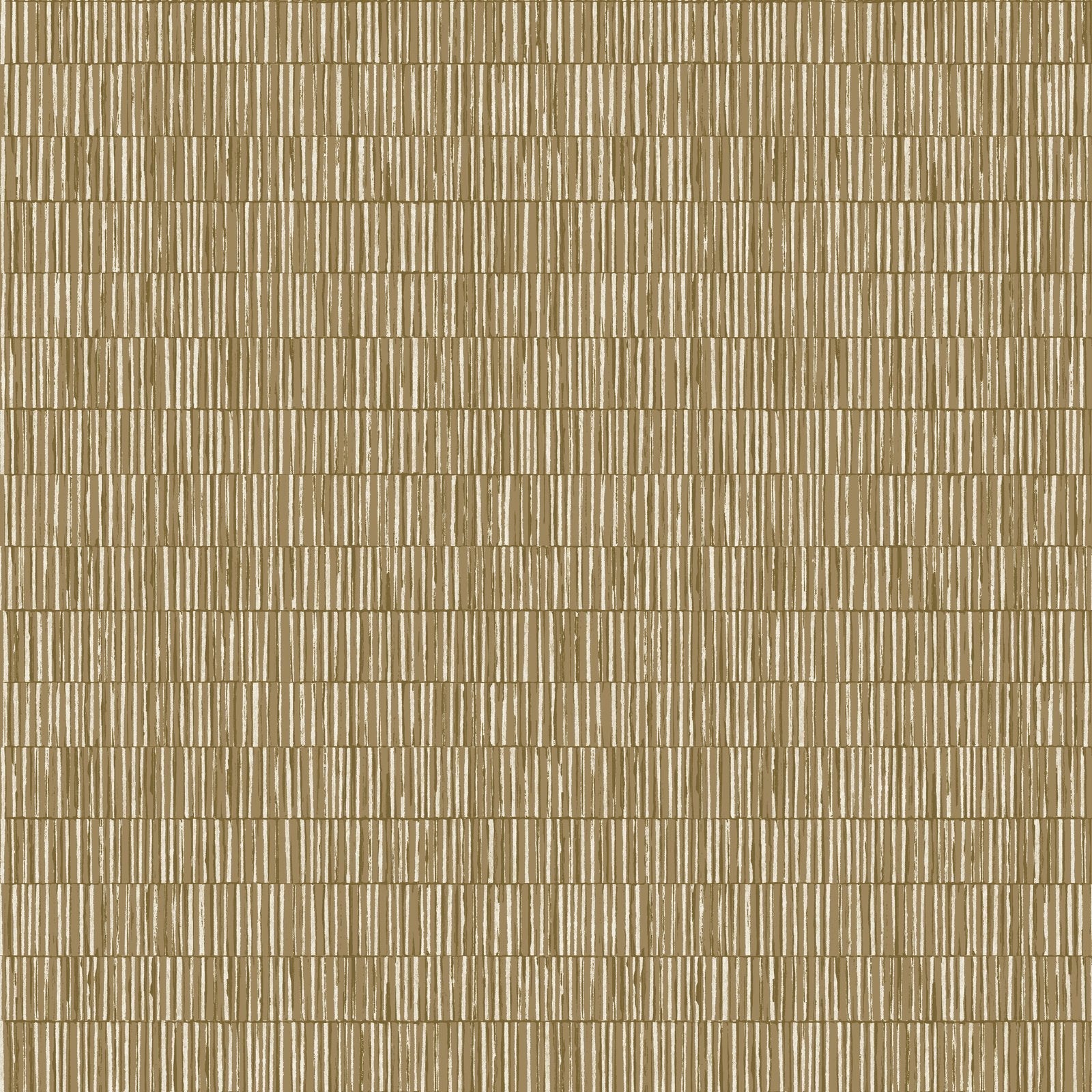 Bamboo Screen wallpaper in bronze brown color - pattern number DWP0362-02 - by Galerie in the Zen collection
