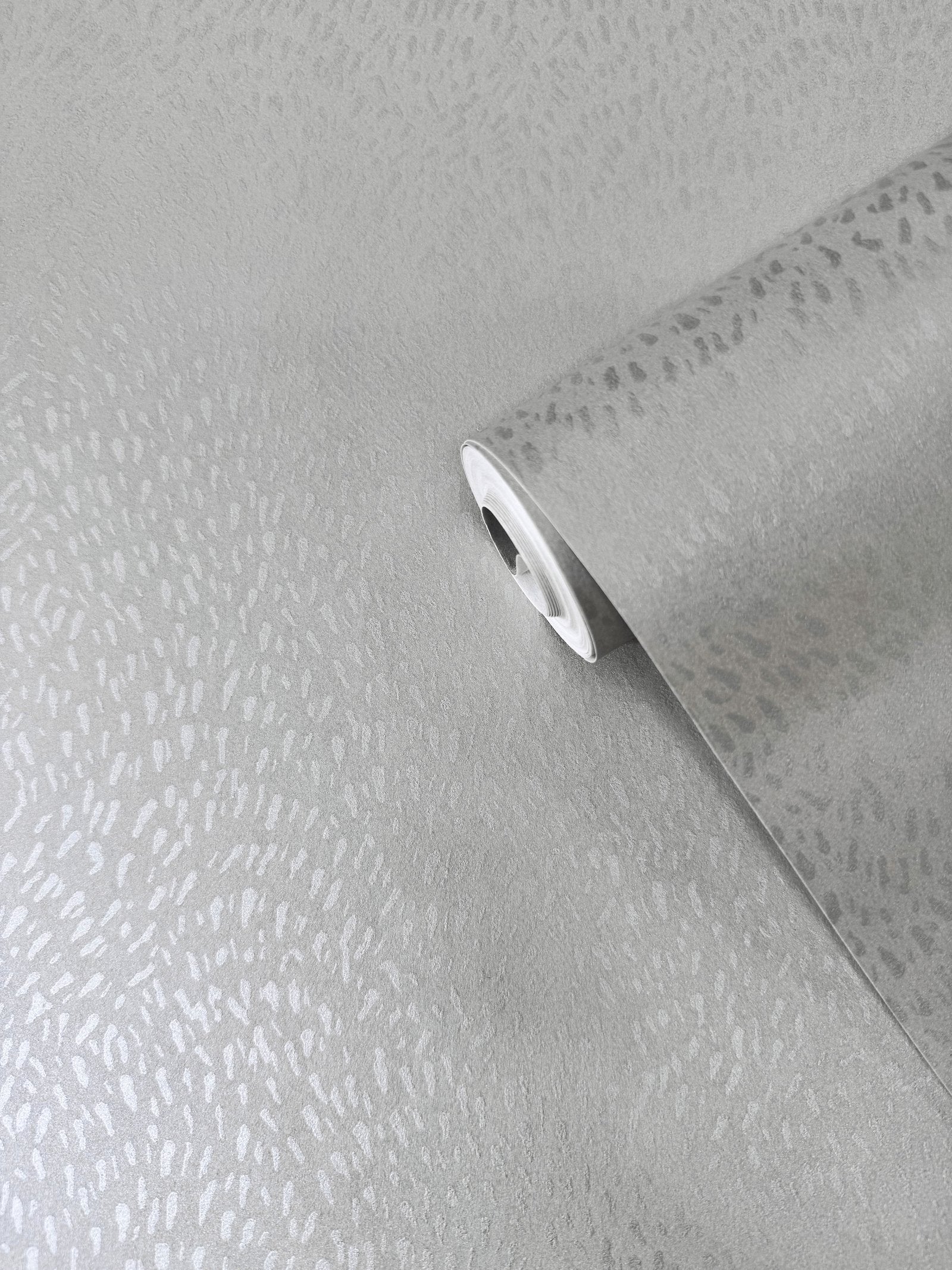 Fan Fleck wallpaper in silver grey color - pattern number DWP0363-06 - by Galerie in the Zen collection