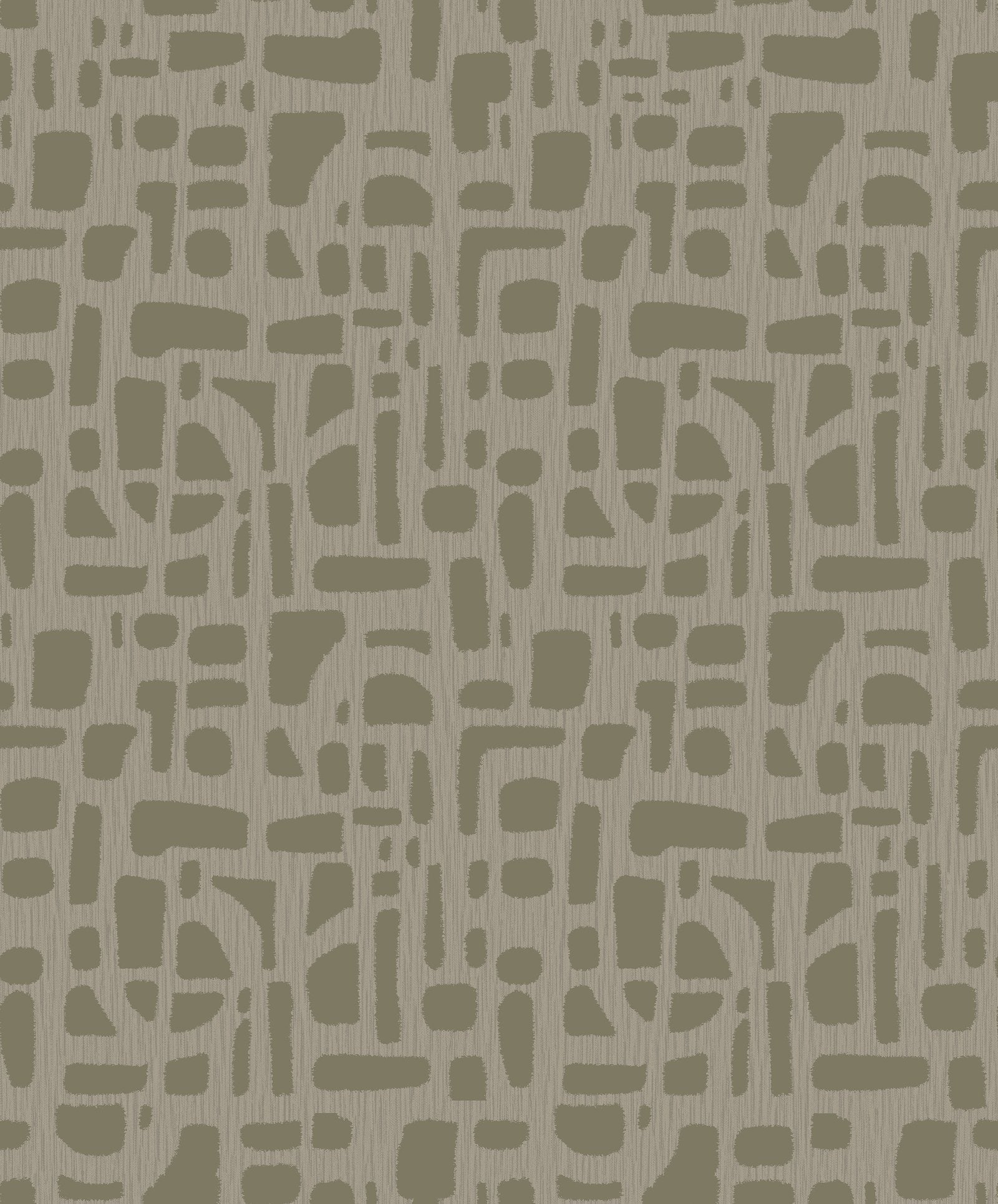 Chunky Geo wallpaper in gold color - pattern number DWP0364-01 - by Galerie in the Zen collection