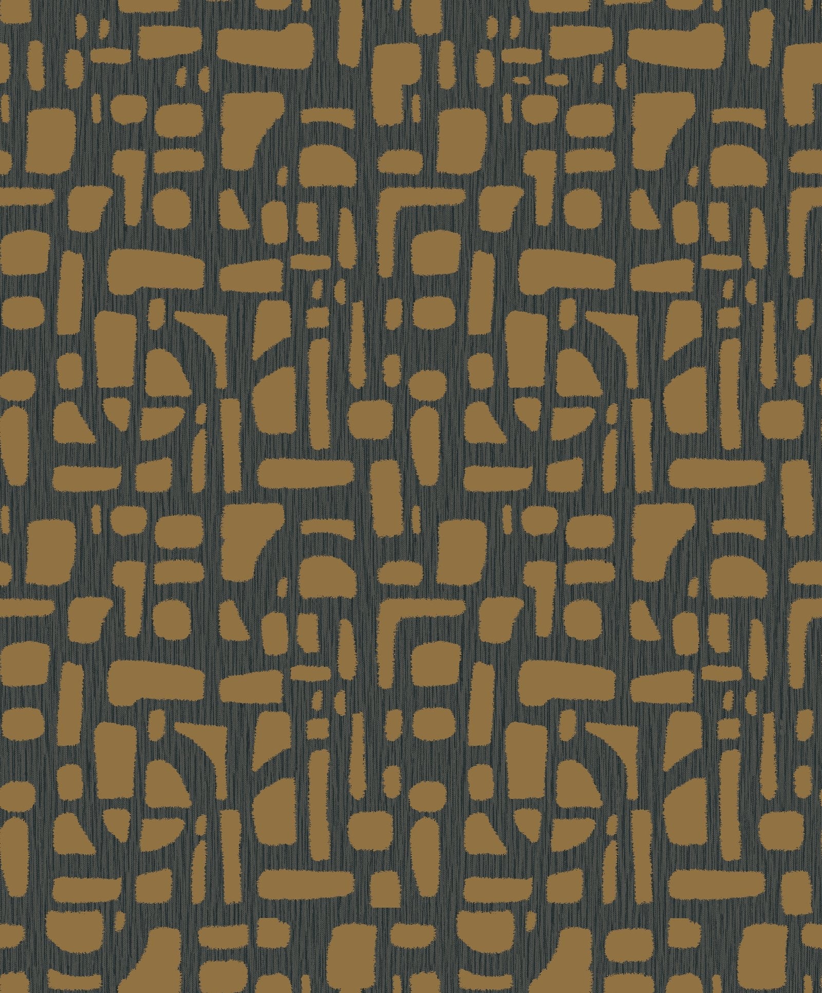 Chunky Geo wallpaper in silver grey color - pattern number DWP0364-04 - by Galerie in the Zen collection
