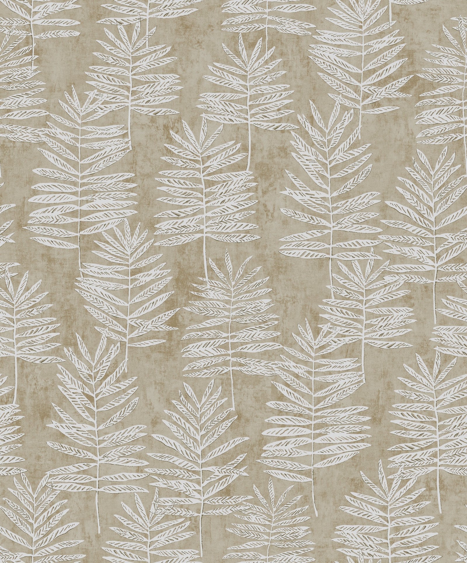 Tumbling Leaf wallpaper in silver grey color - pattern number DWP0365-05 - by Galerie in the Zen collection