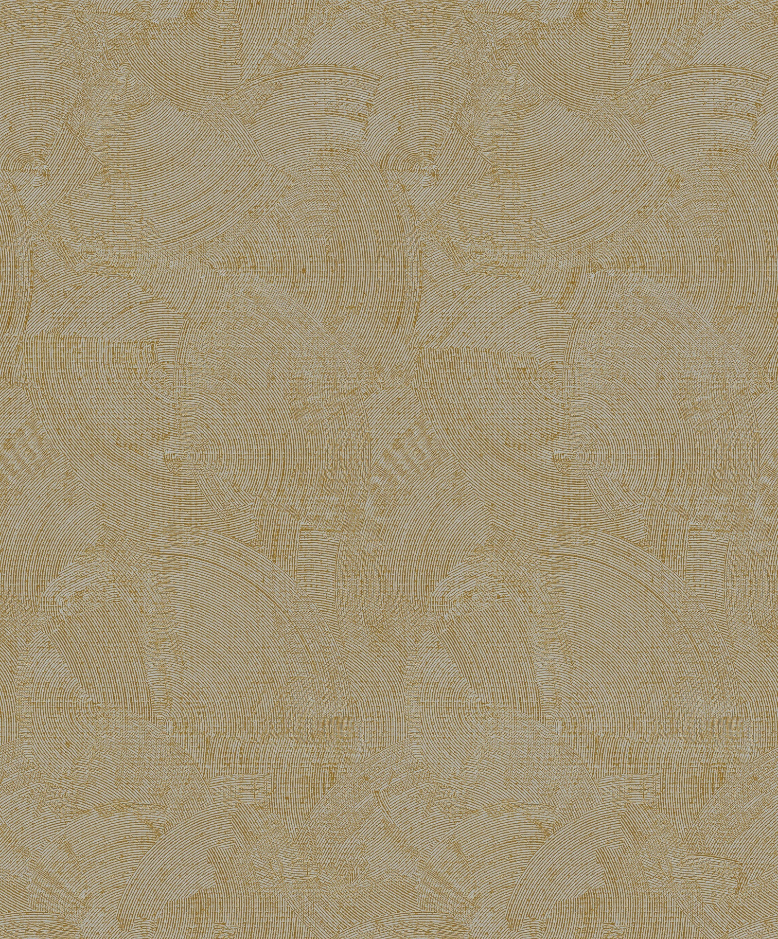 Plaster Fan wallpaper in rose gold color - pattern number DWP0366-05 - by Galerie in the Zen collection