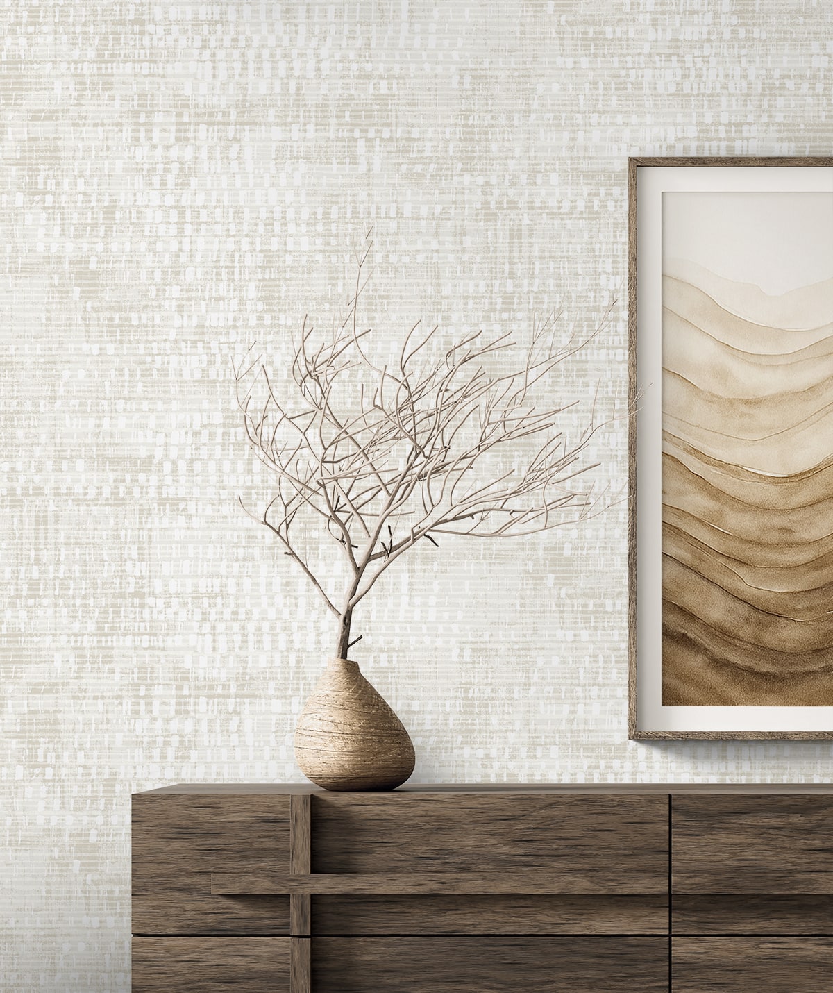 Nimbus wallpaper in coconut color - pattern number EL20700 - by Seabrook in the Neutral Elements collection