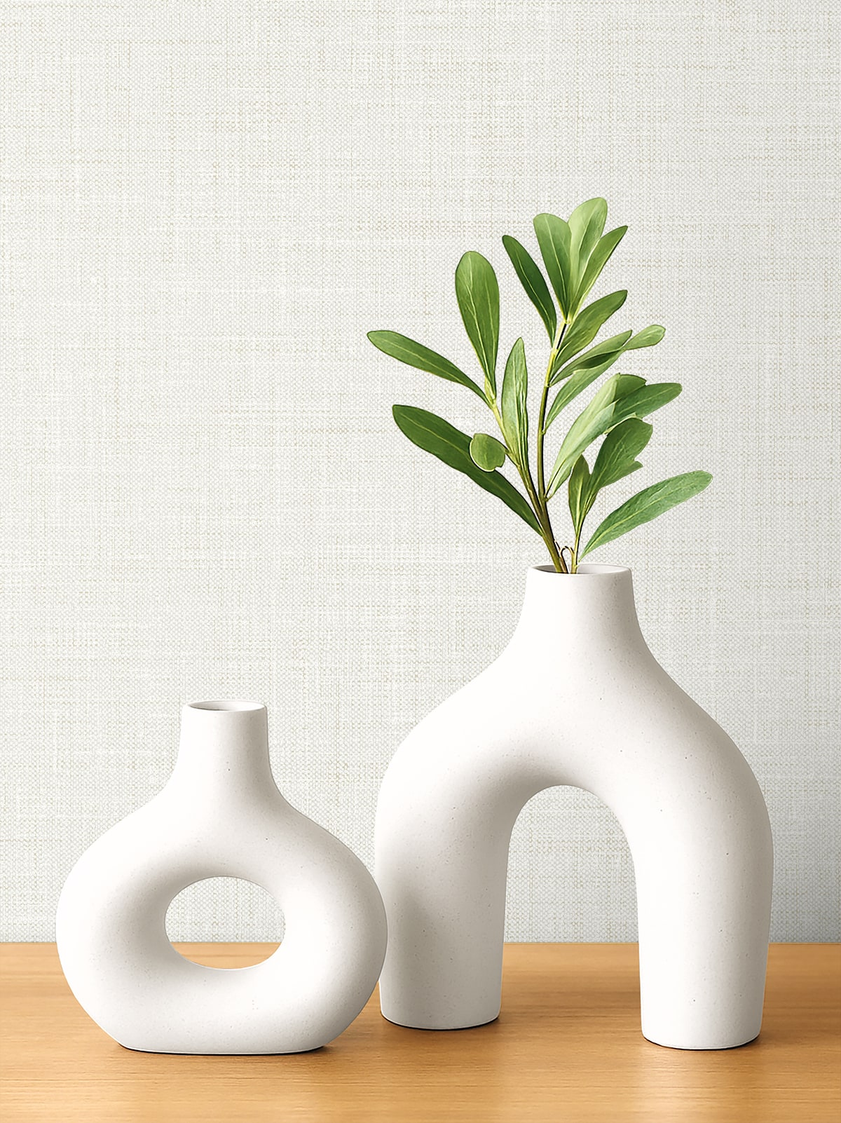 Vespia wallpaper in shell color - pattern number EL21113 - by Seabrook in the Neutral Elements collection