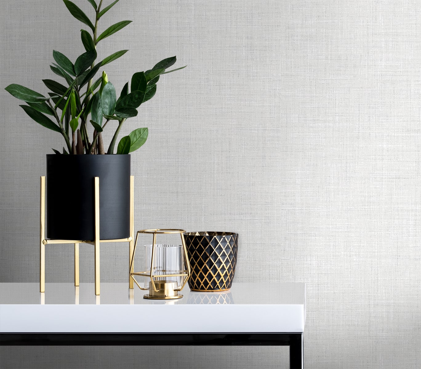 Vespia wallpaper in ice grey color - pattern number EL21127 - by Seabrook in the Neutral Elements collection