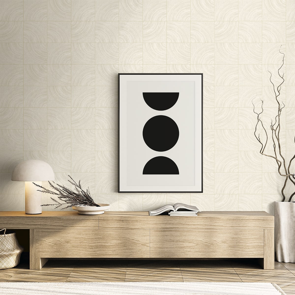 Coir Wallpaper in oatmeal color - pattern number EN40603 - by Seabrook in the Natural Grass Textures collection