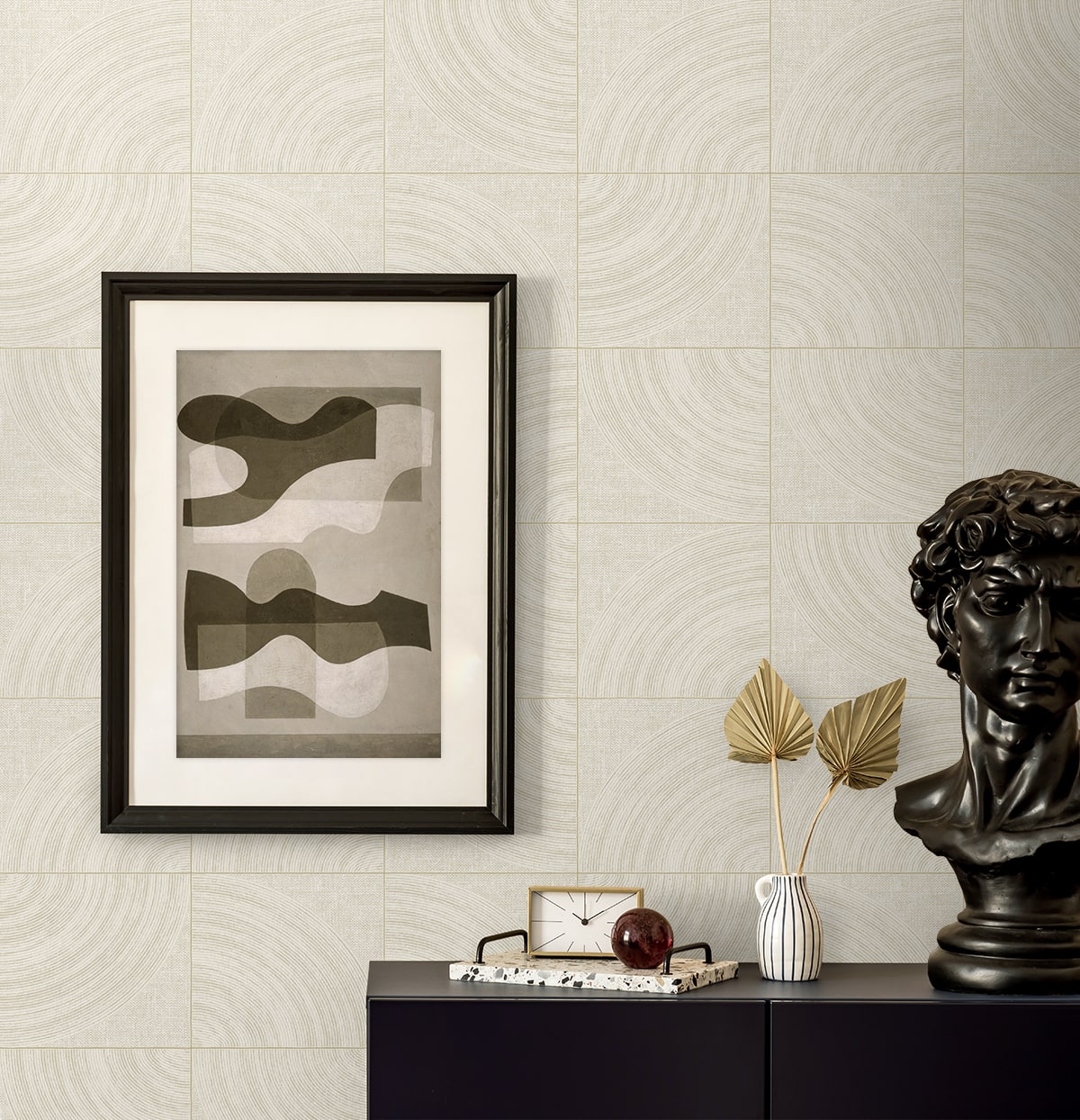 Coir Wallpaper in oatmeal color - pattern number EN40603 - by Seabrook in the Natural Grass Textures collection