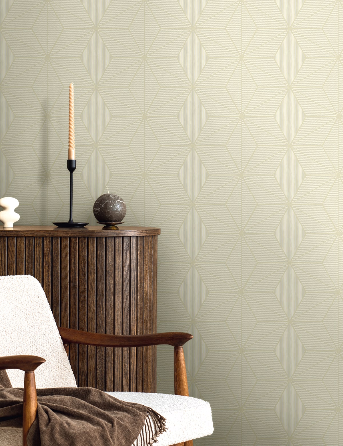 Tessela Wallpaper in sand color - pattern number EN41200 - by Seabrook in the Natural Grass Textures collection