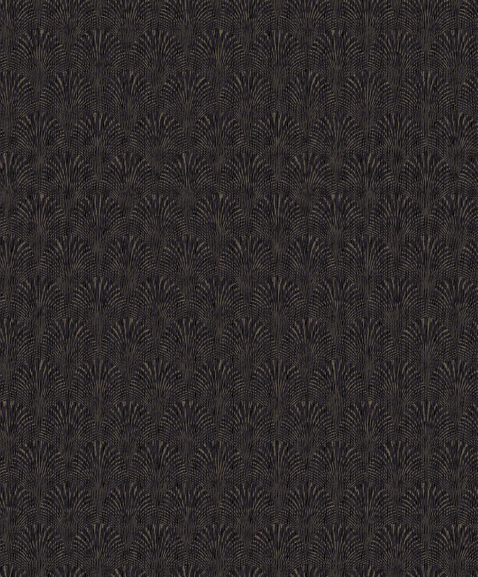 Fan wallpaper in purple lilac color - pattern number F-AF7005 - by Galerie in the Boutique collection