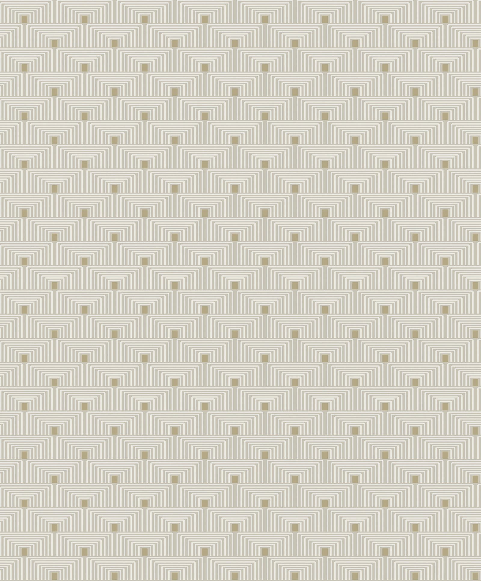 Geo Key wallpaper in cream color - pattern number F-PL3001 - by Galerie in the Boutique collection