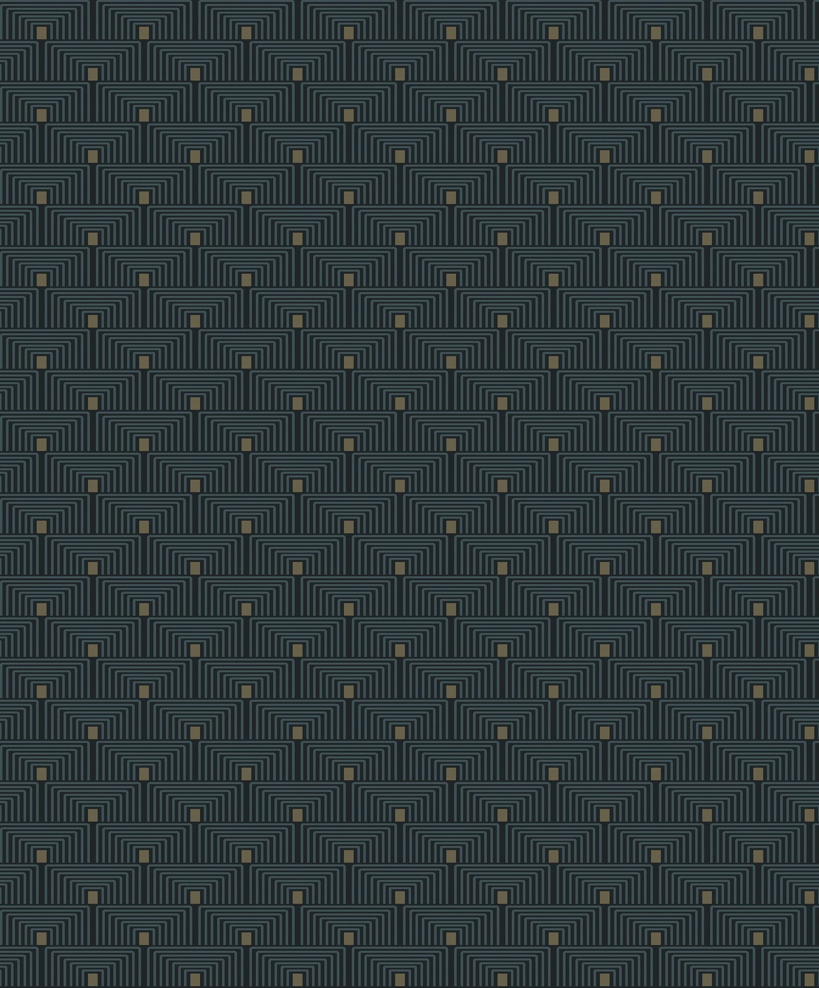 Geo Key wallpaper in blue color - pattern number F-PL3005 - by Galerie in the Boutique collection
