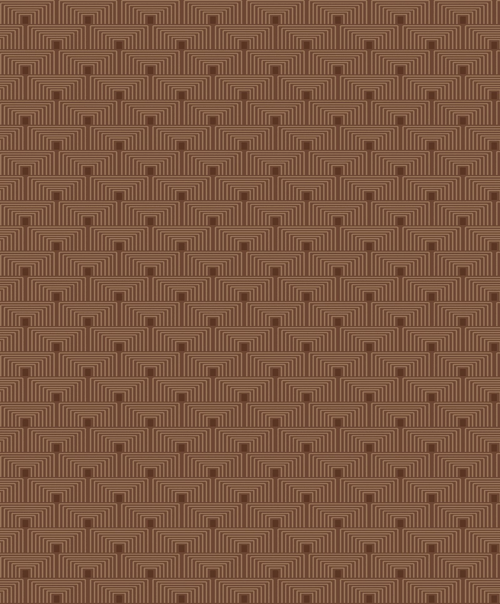 Geo Key wallpaper in orange color - pattern number F-PL3007 - by Galerie in the Boutique collection