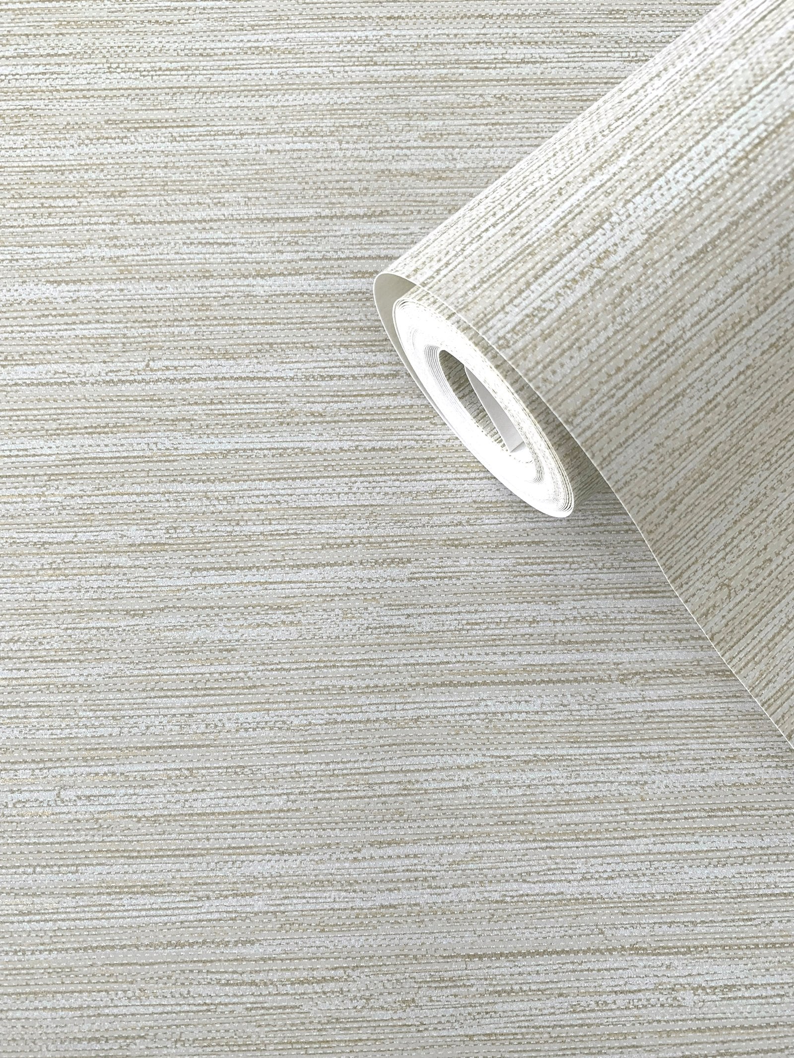 Weave wallpaper in gold color - pattern number F-SR7001 - by Galerie in the Lustre collection
