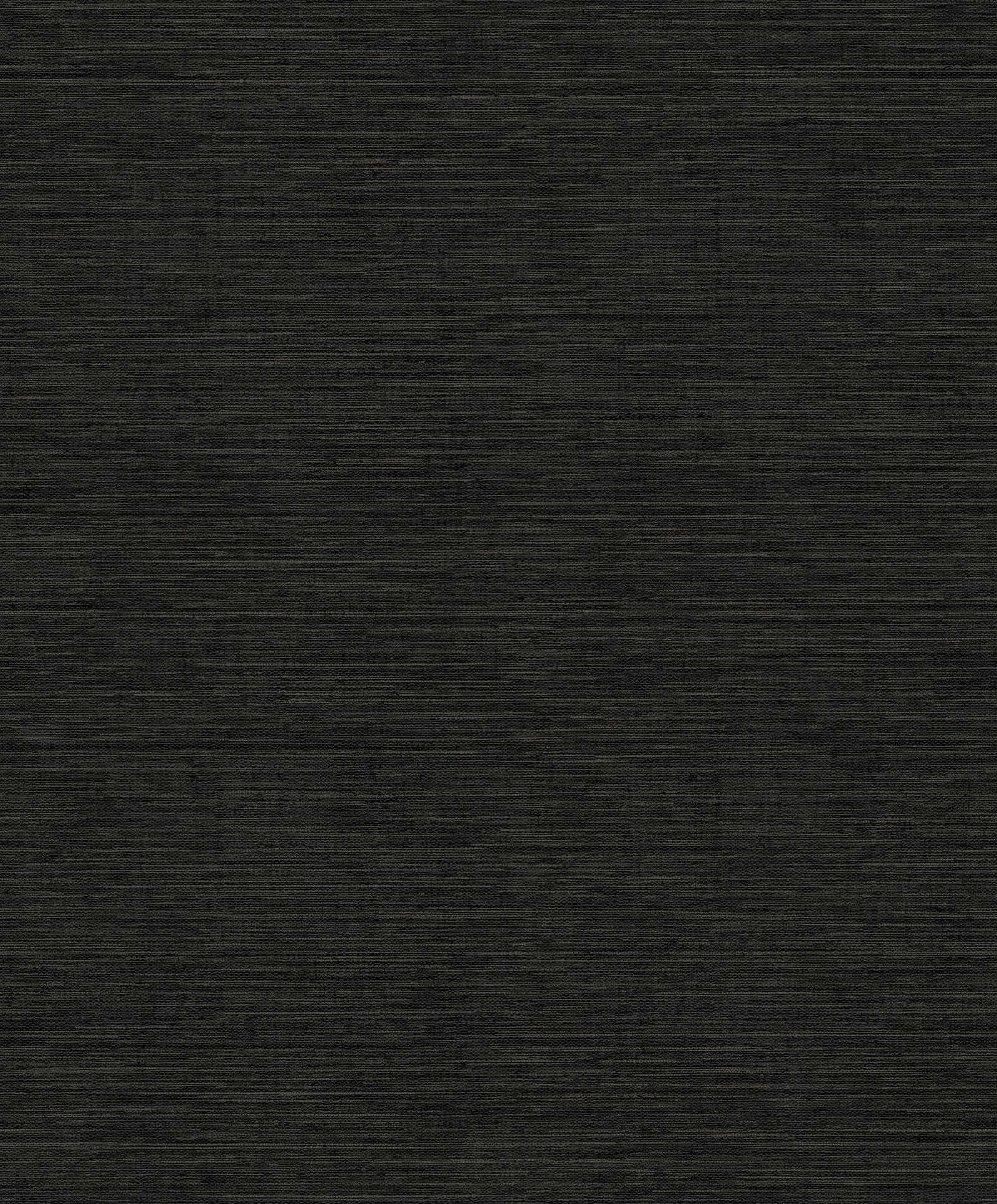 Weave wallpaper in black color - pattern number F-SR7008 - by Galerie in the Lustre collection