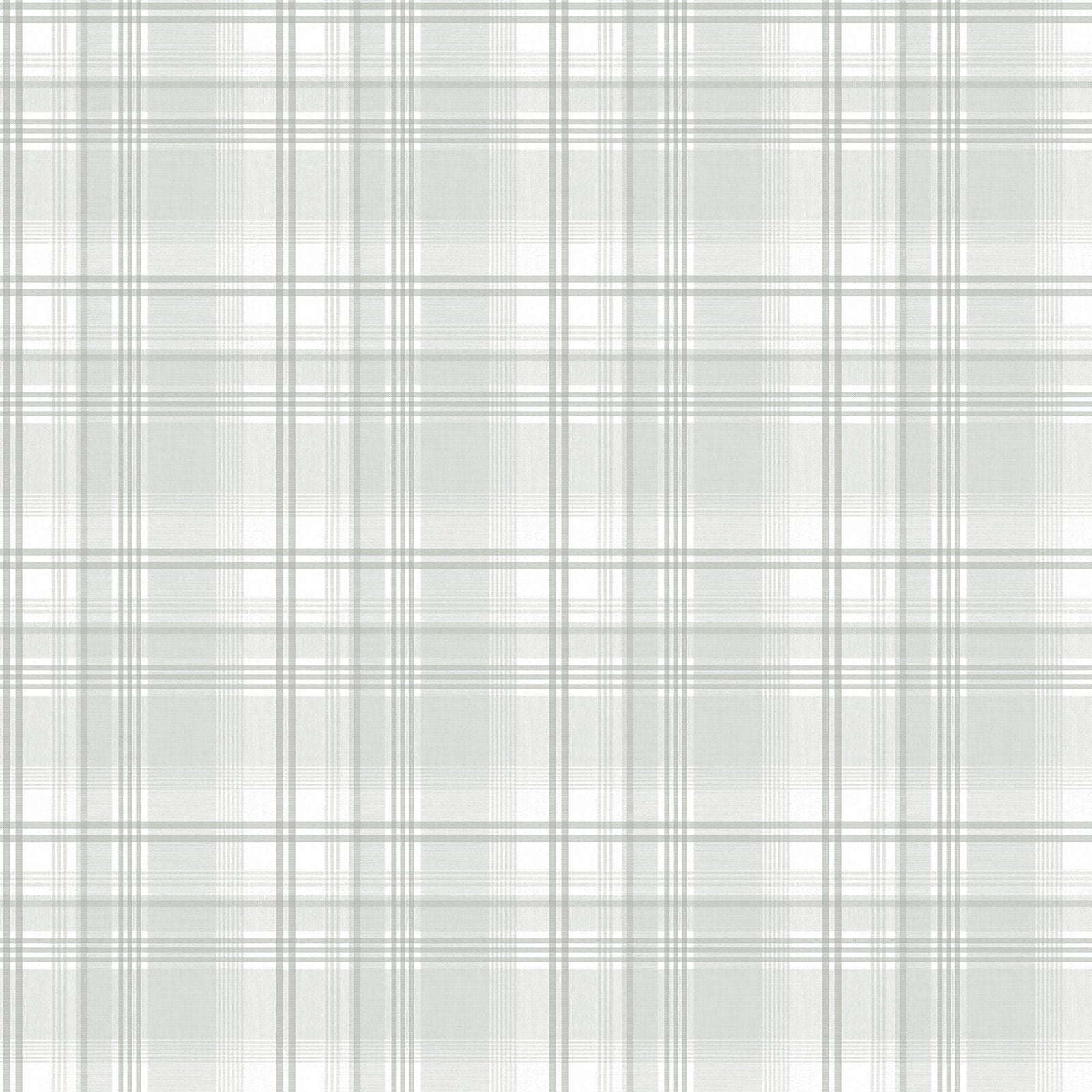 Check Plaid wallpaper in silver grey color - pattern number G56307 - by Galerie in the Nordic Elements collection