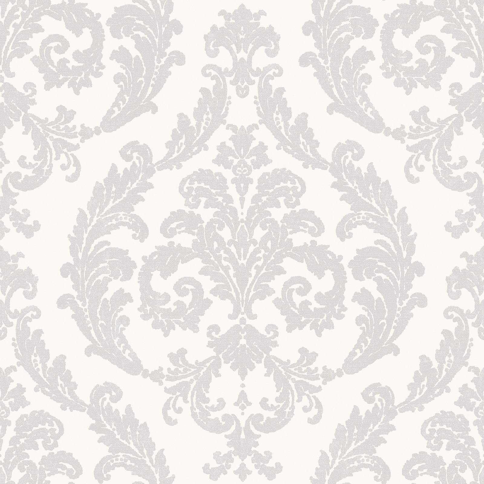 Damask wallpaper in cream color - pattern number G67606 - by Galerie in the Palazzo 2 collection