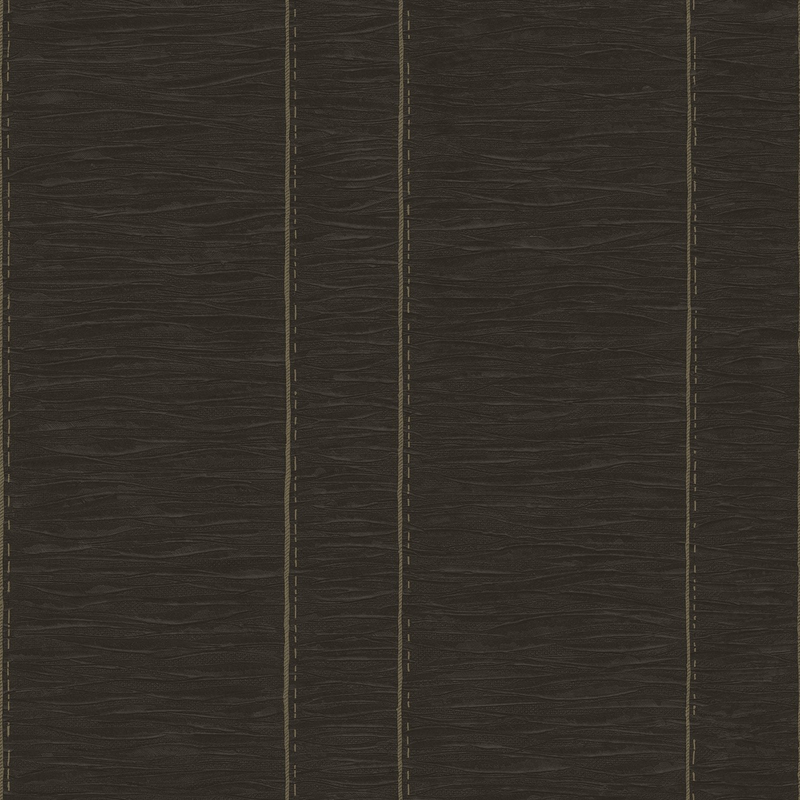 Pleated Stripe wallpaper in bronze brown color - pattern number G67645 - by Galerie in the Palazzo 2 collection