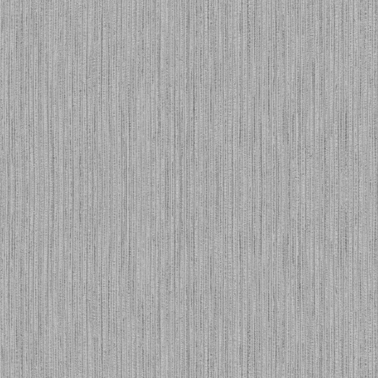 Vertical Textile wallpaper in silver grey color - pattern number G67681 - by Galerie in the Special FX 2 collection