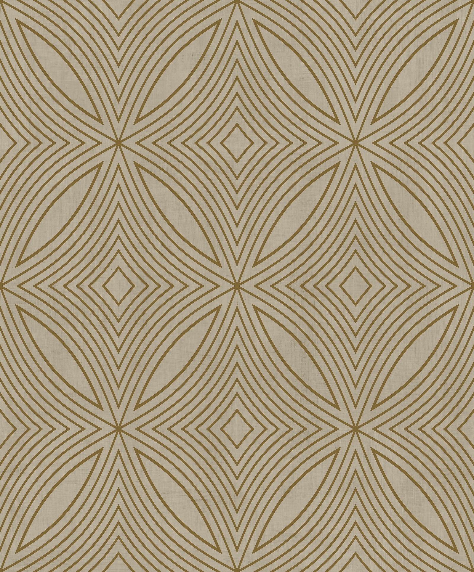 Metallic Spiral wallpaper in gold color - pattern number G67730 - by Galerie in the Special FX 2 collection